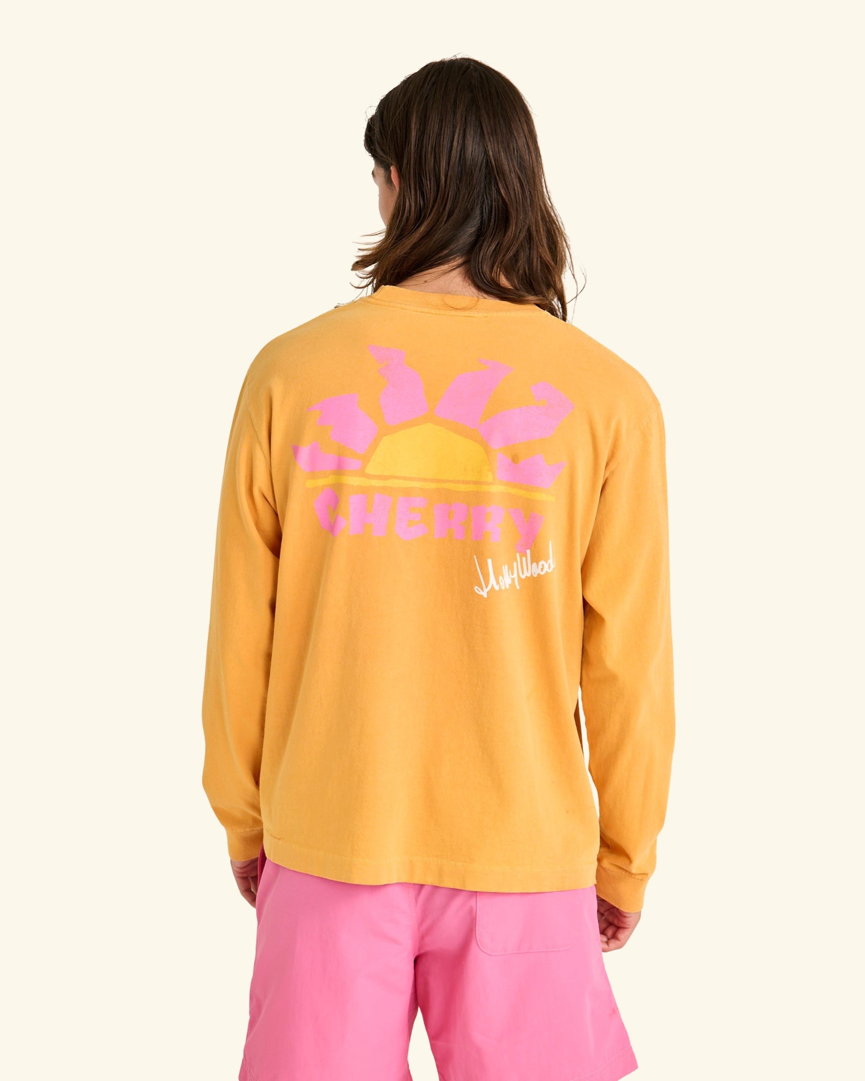 Sunset Pocket Tee L/S