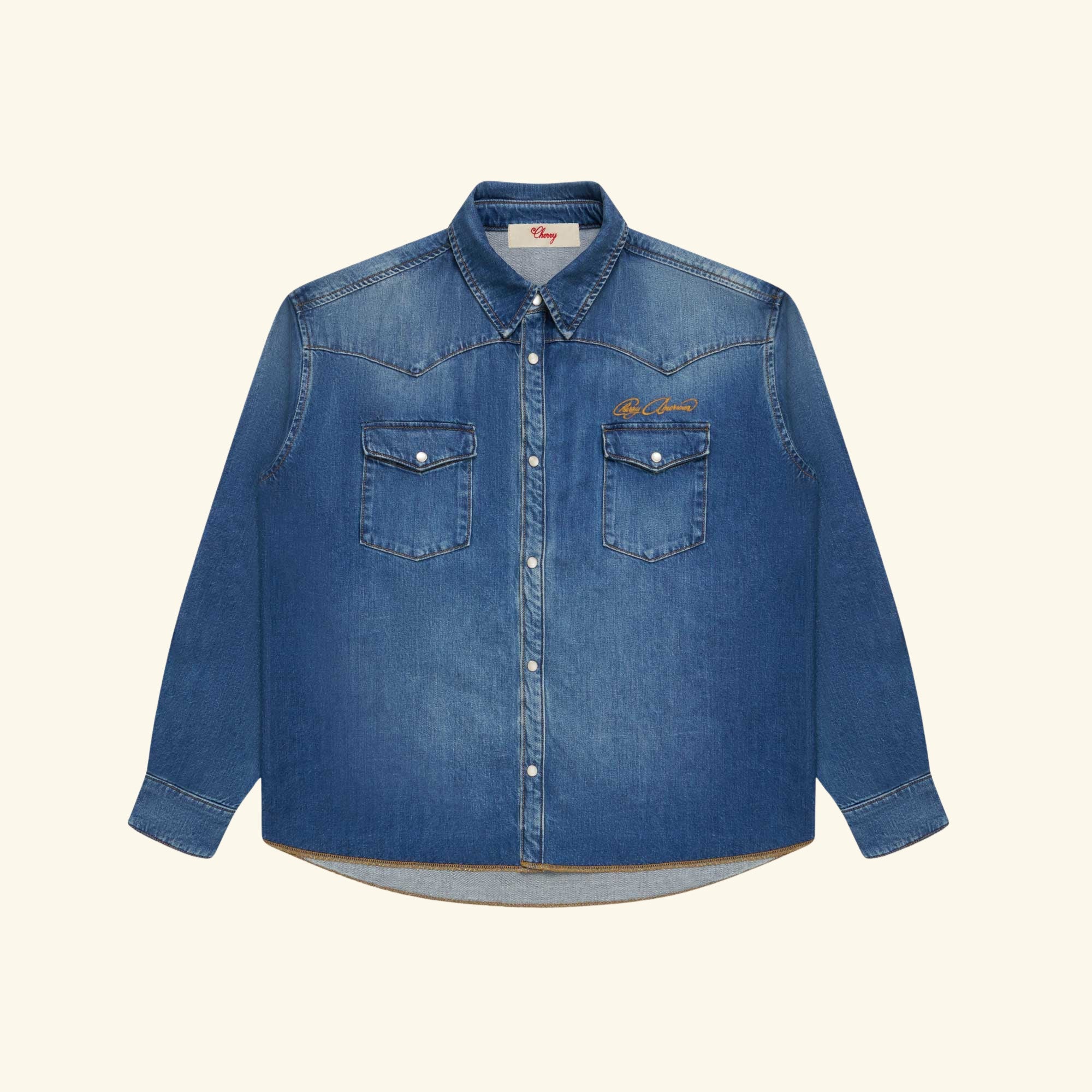 Denim Western Shirt (Denim)