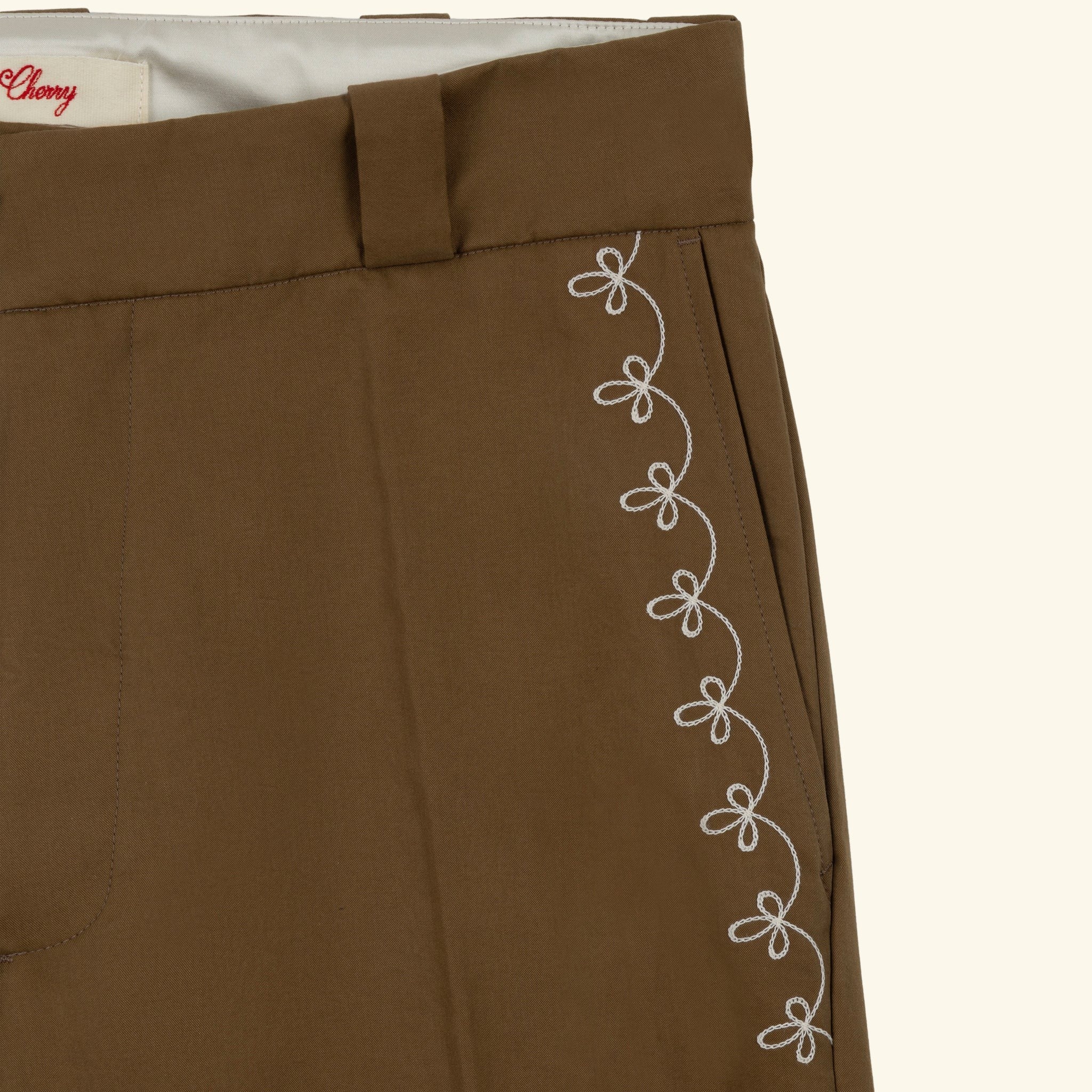 Twill Charro Pants (Nutmeg)