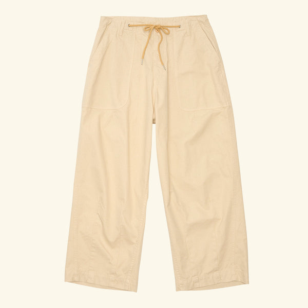 Cotton Twill Parachute Pant (Beige) – CHERRY LA