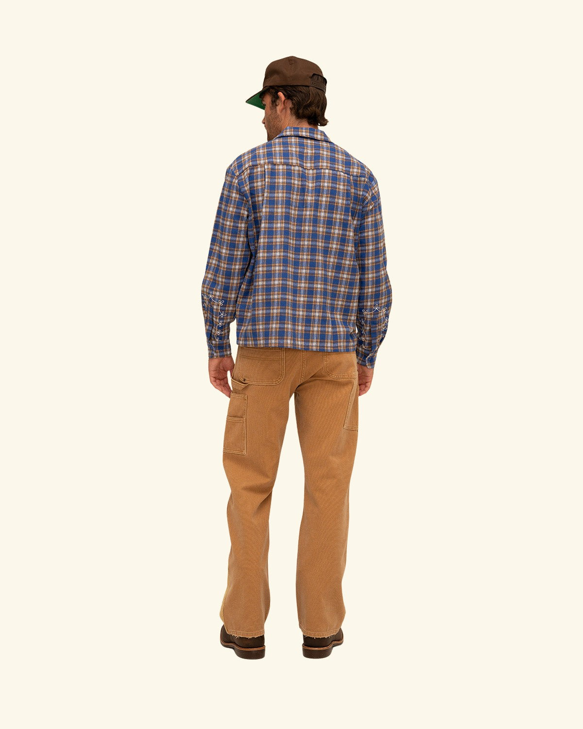 Western Boxy Plaid Shirt