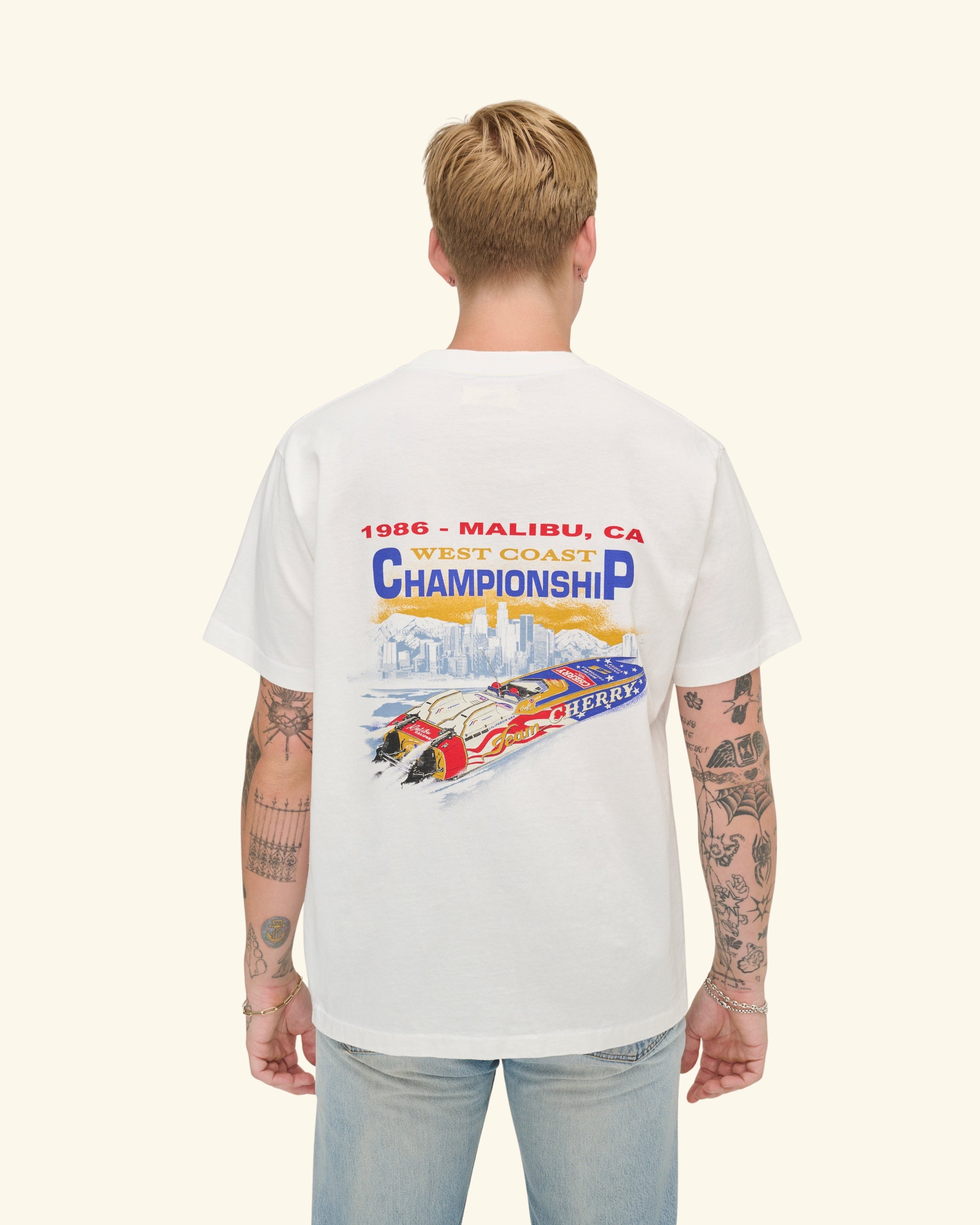 Offshore Boxy Pocket T-Shirt (Vintage White)