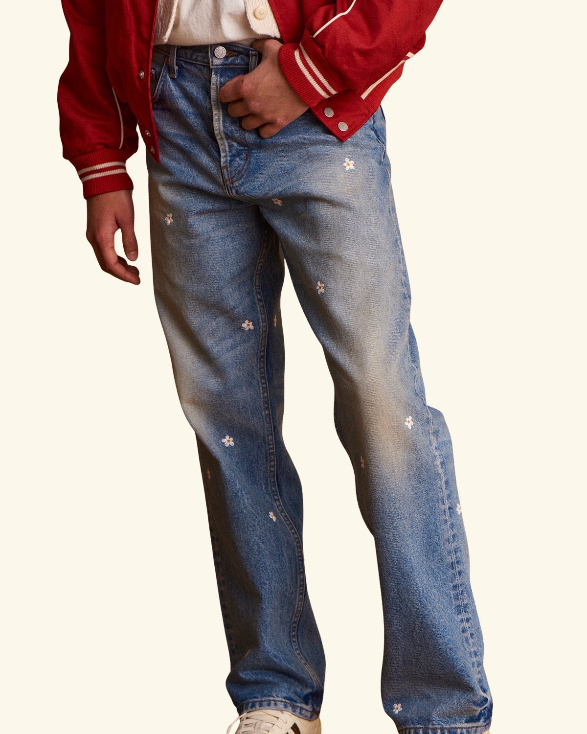 Blossom Relaxed 5 Pocket Denim (Indigo) – CHERRY LA