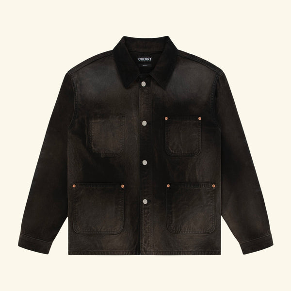 Chore Jacket (Black) – CHERRY LA