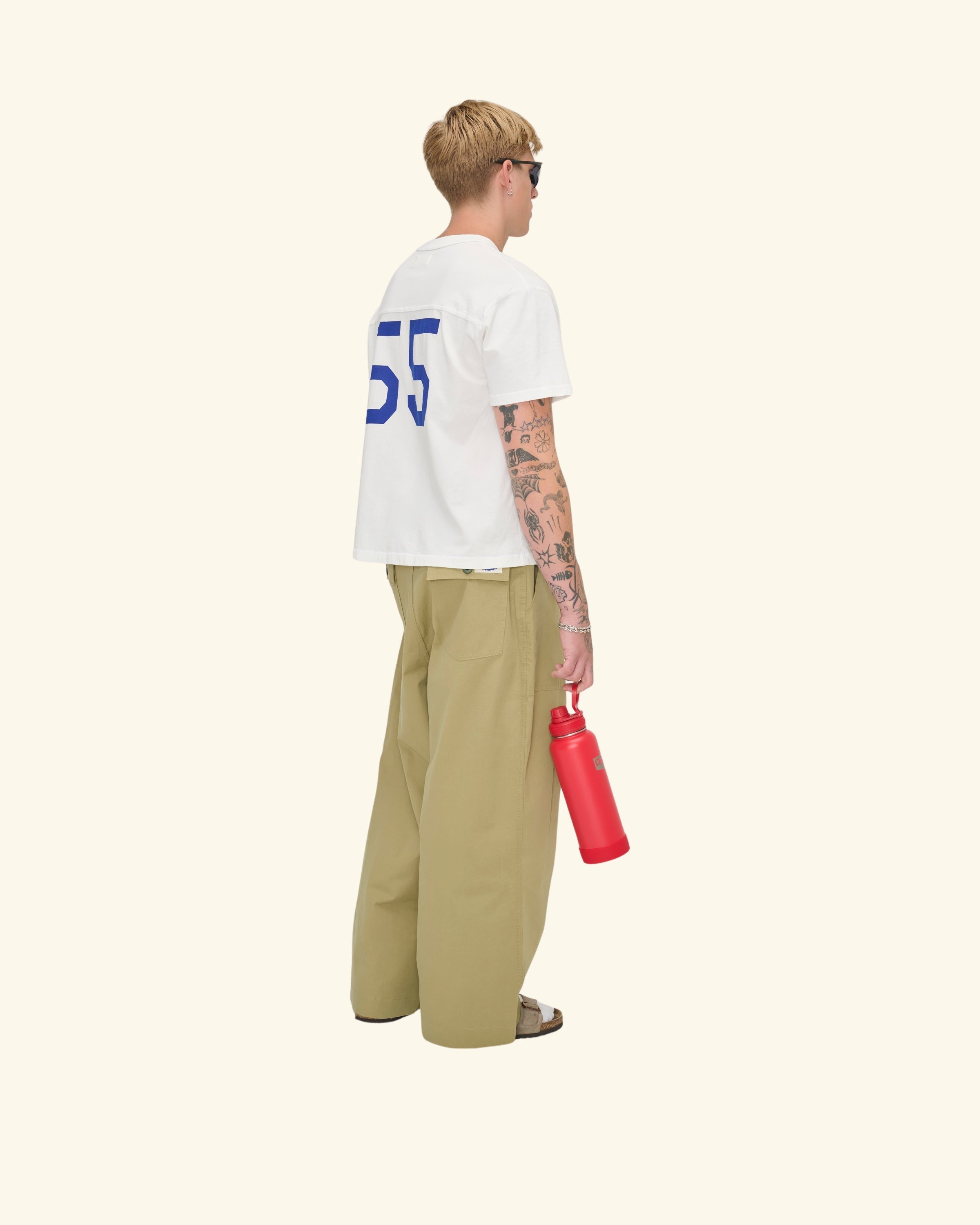 Twill Parachute Pants (Cactus Green) – CHERRY LA