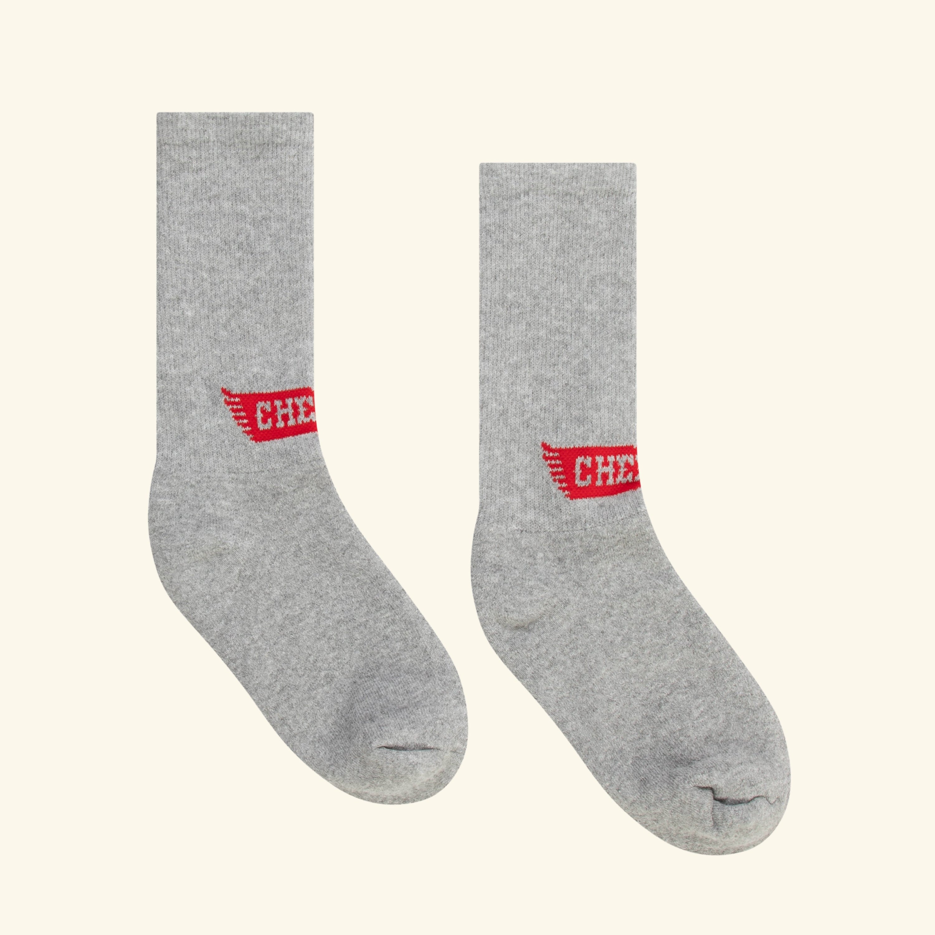 Wings Socks (Grey)