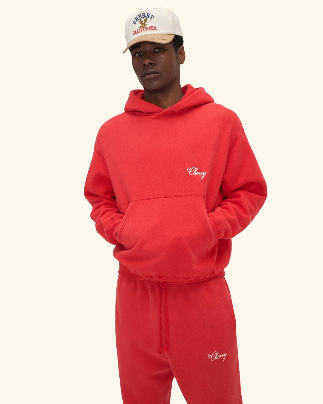 American Classic Hoodie (Vintage Red)