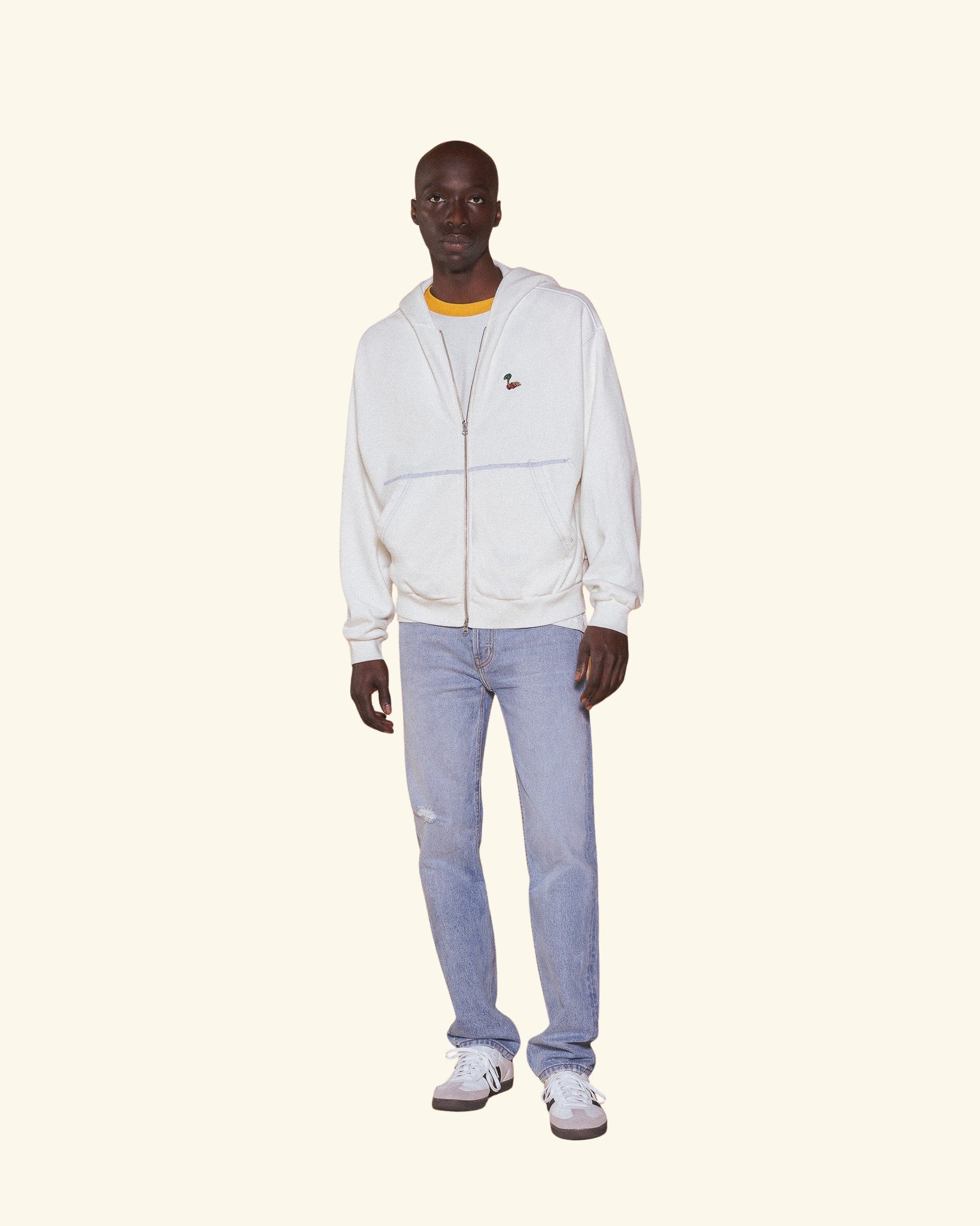 Cobra Zip-Up (White)