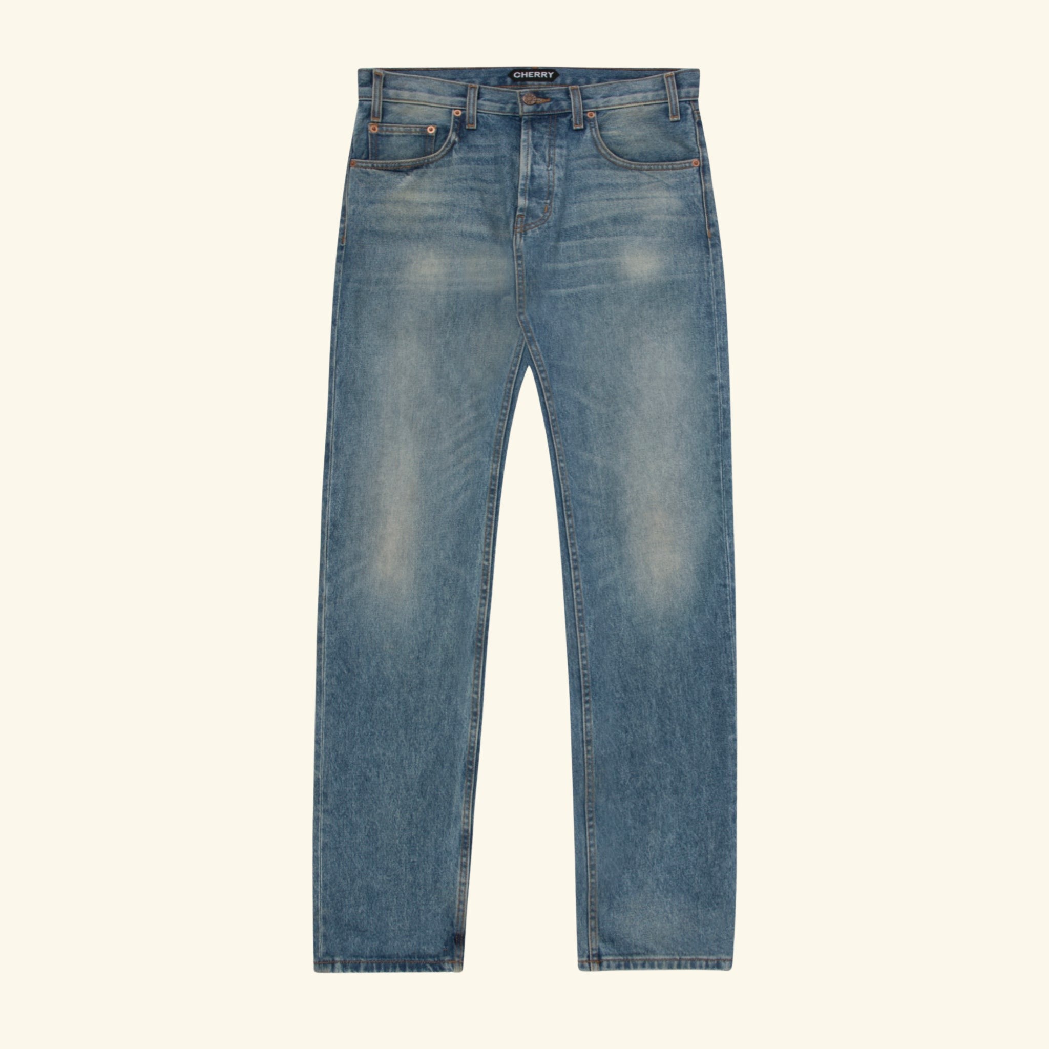 Straight 5 Pocket Denim (Indigo)