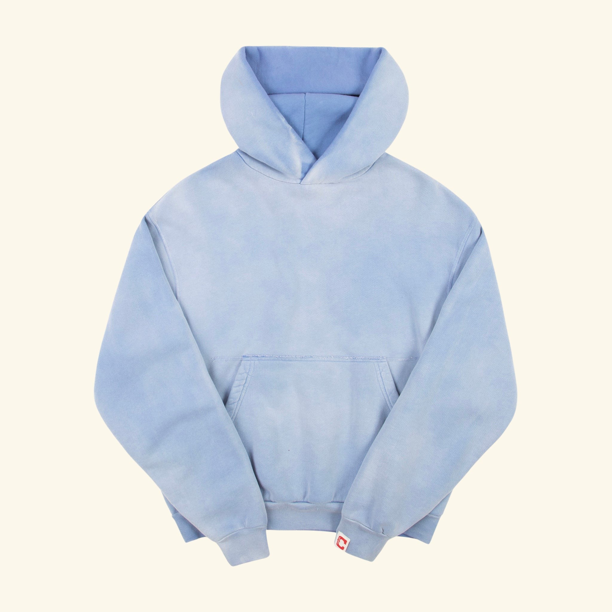 Horse Power Hoodie (Sun Faded Blue)