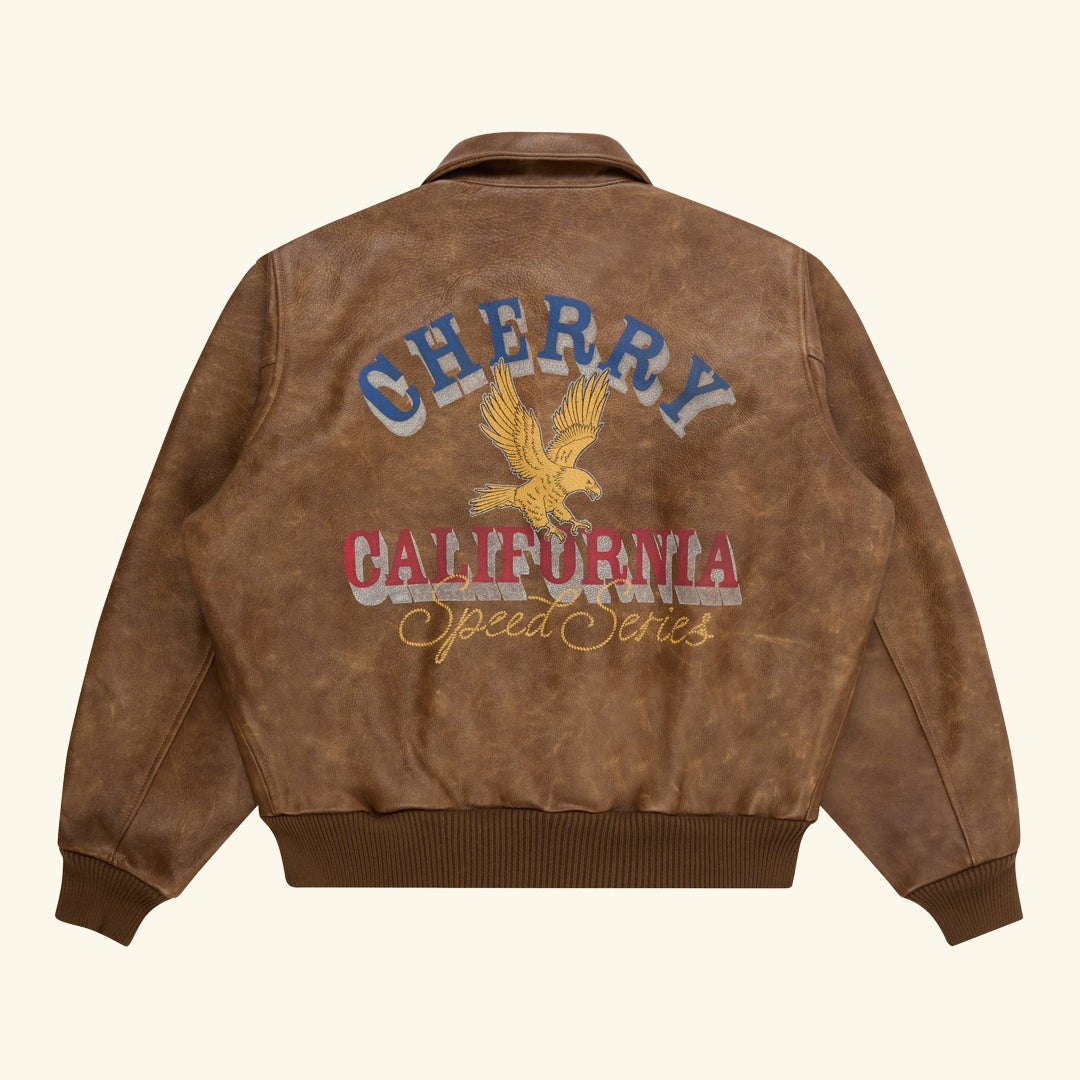 Leather Flight Jacket