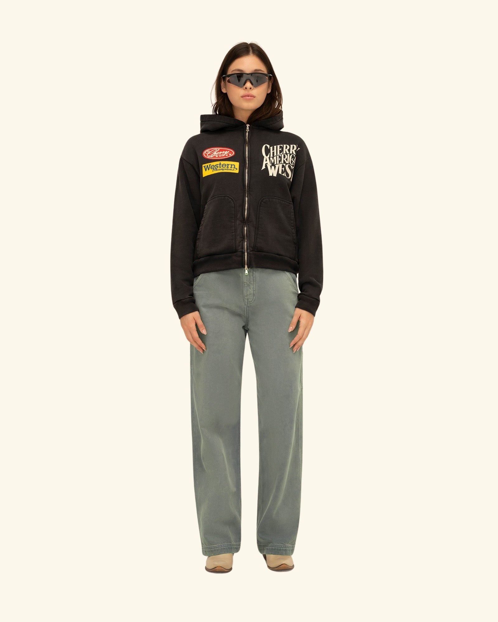 Rodeo Champ Zip Up Hoodie – CHERRY LA