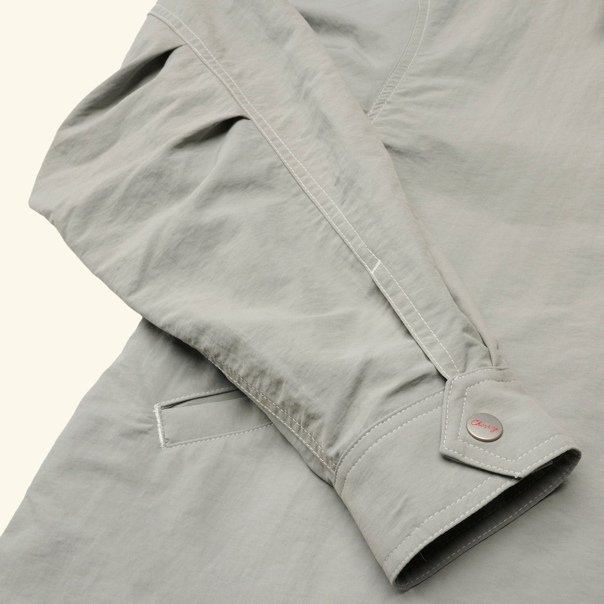 Nylon Running Jacket (Smoke)