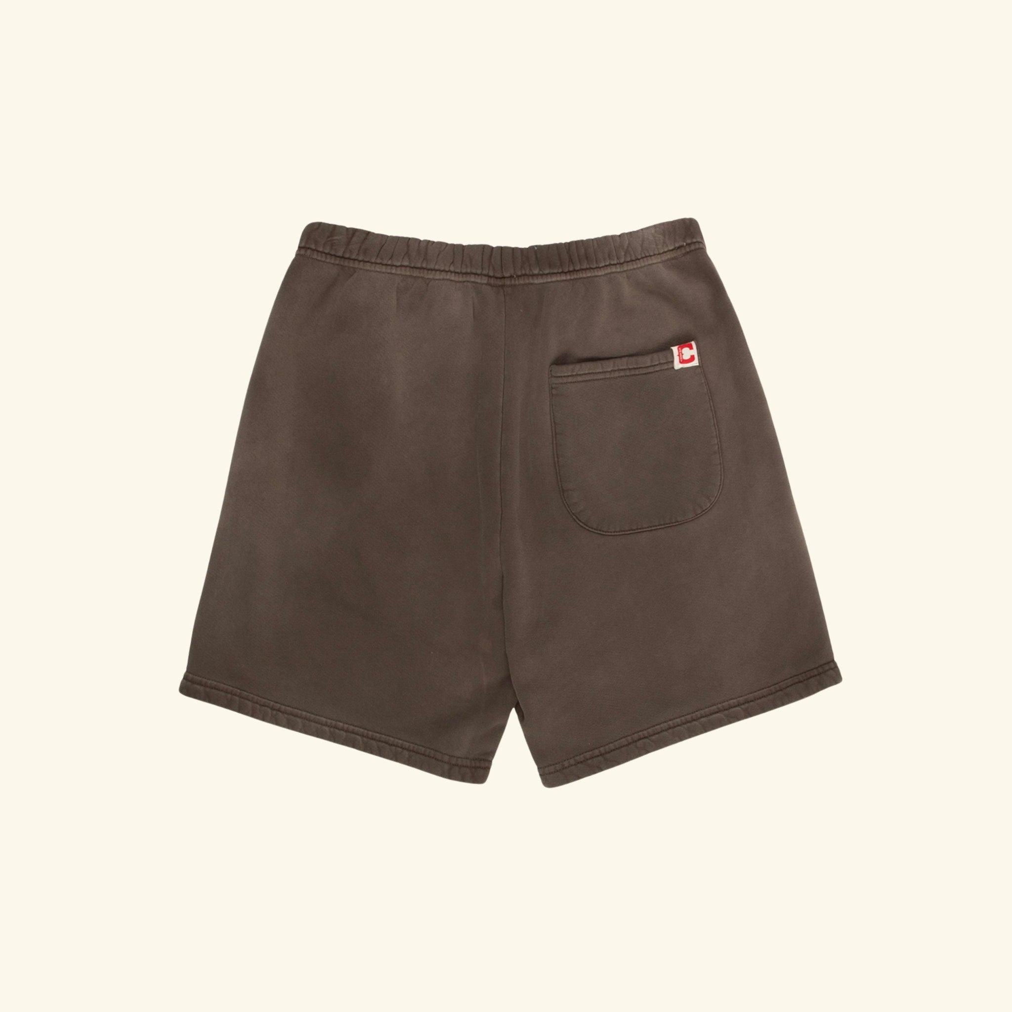 Studded Sweatshorts (Vintage Brown)