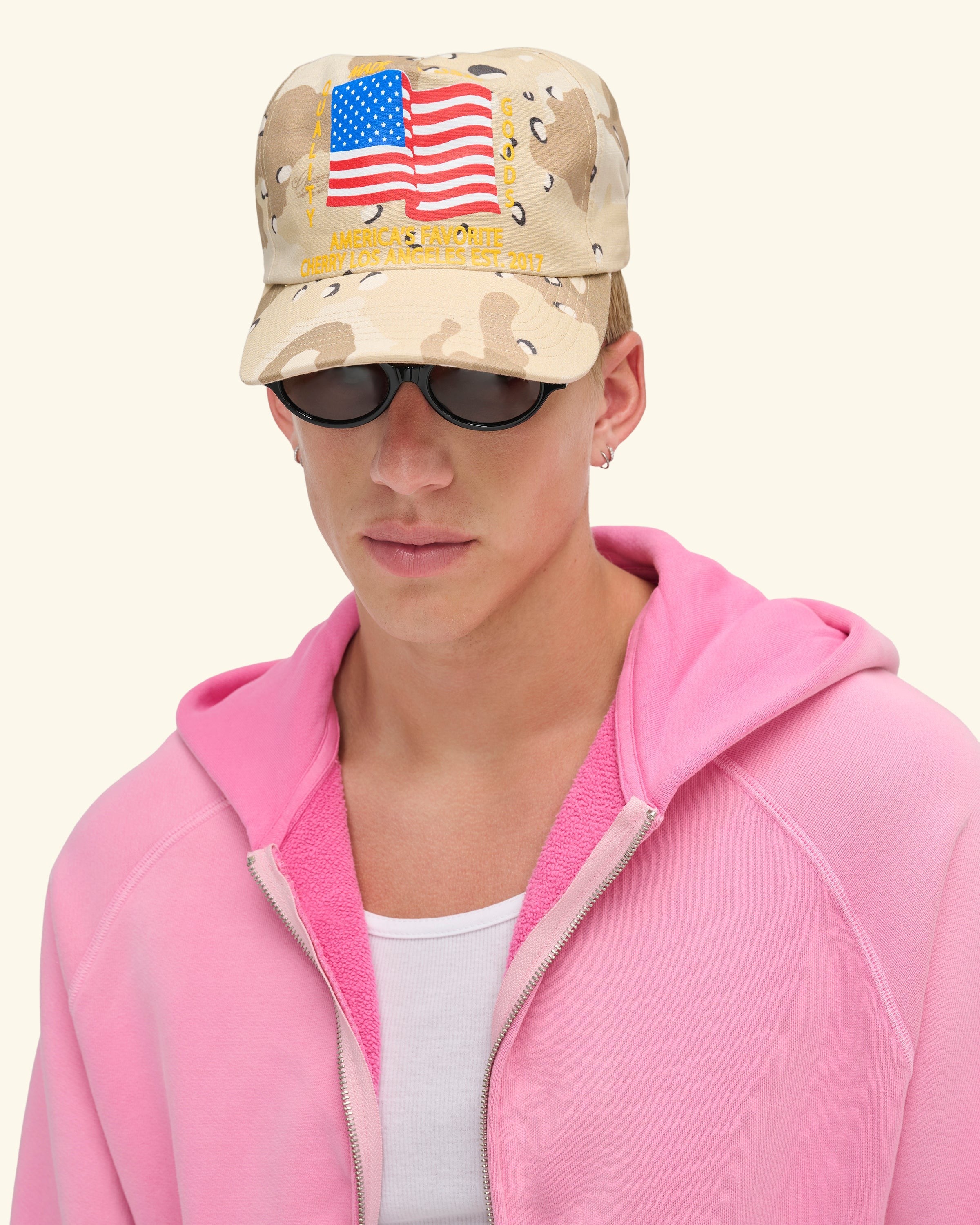America's Favorite 5 Panel Hat (Desert Camo)