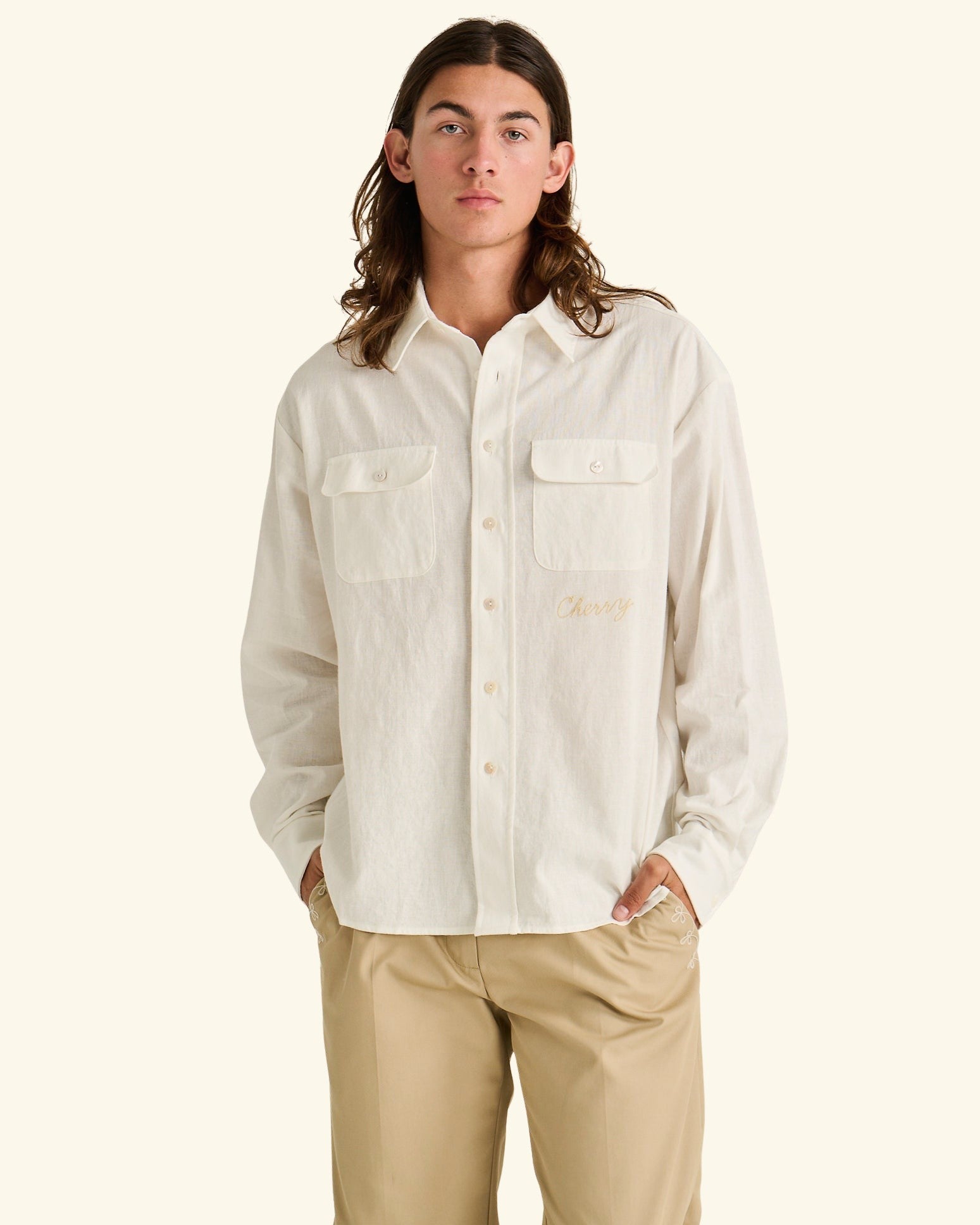 Linen Button Up