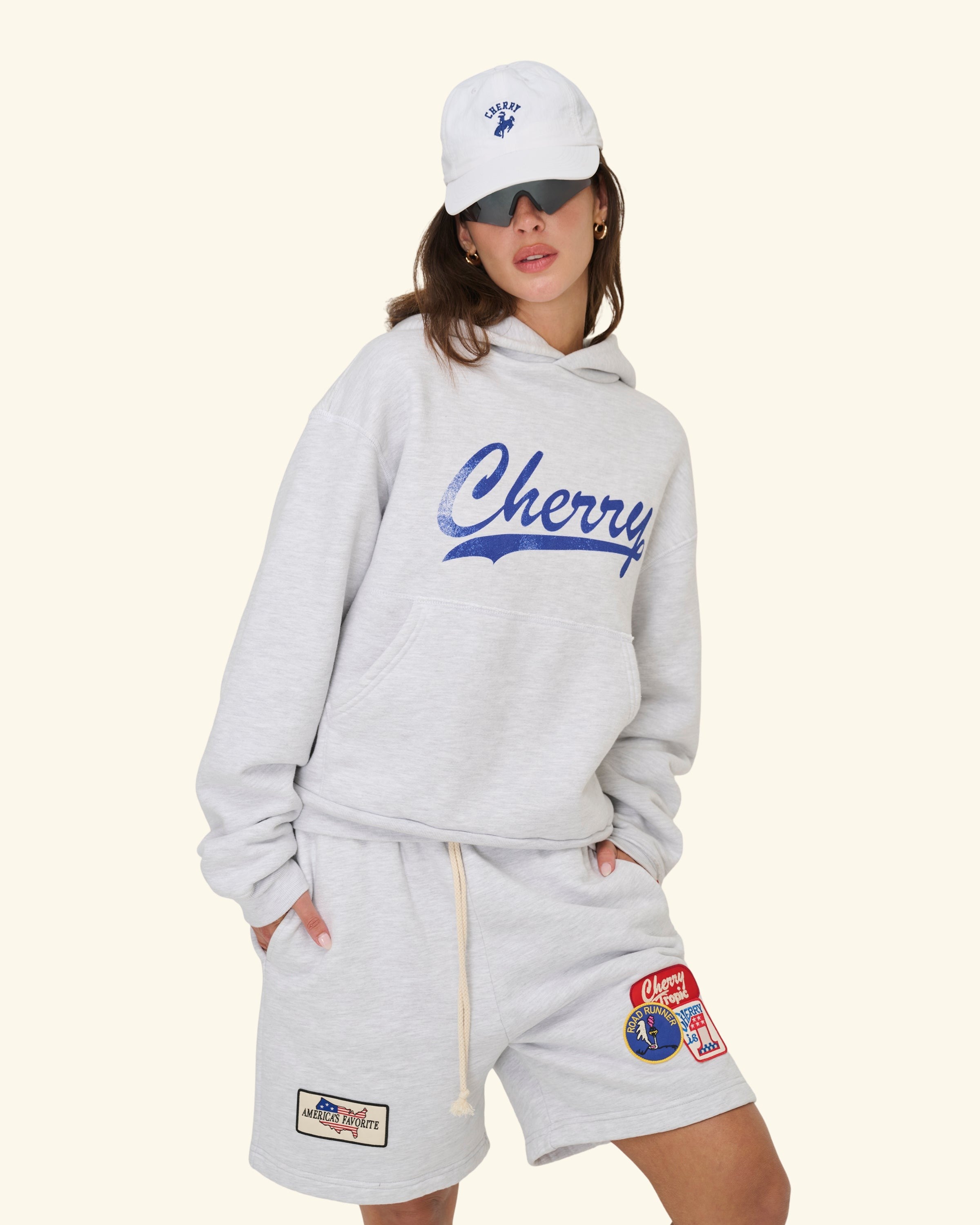 Athletic Hoodie (White Heather)