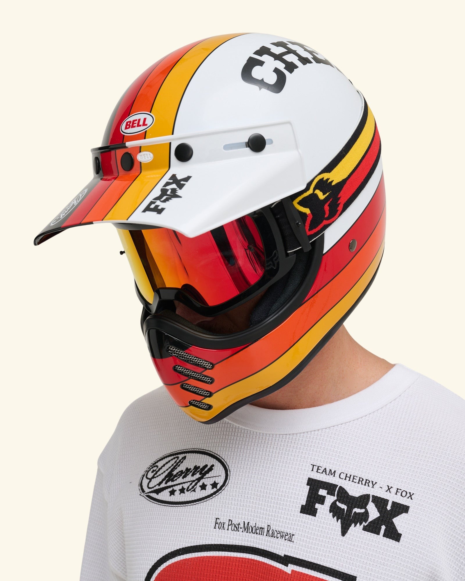 Fox X Cherry Moto-3 Helmet – CHERRY LA Fox X Cherry Moto-3 Helmet – CHERRY LA