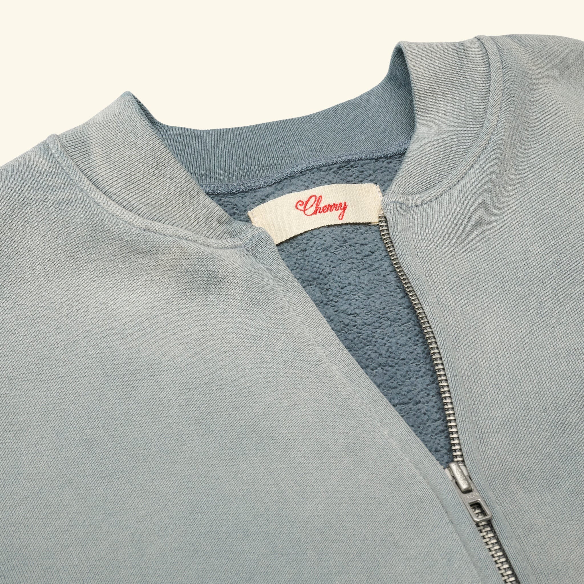 Patchwork Zip Crew (Smoke)