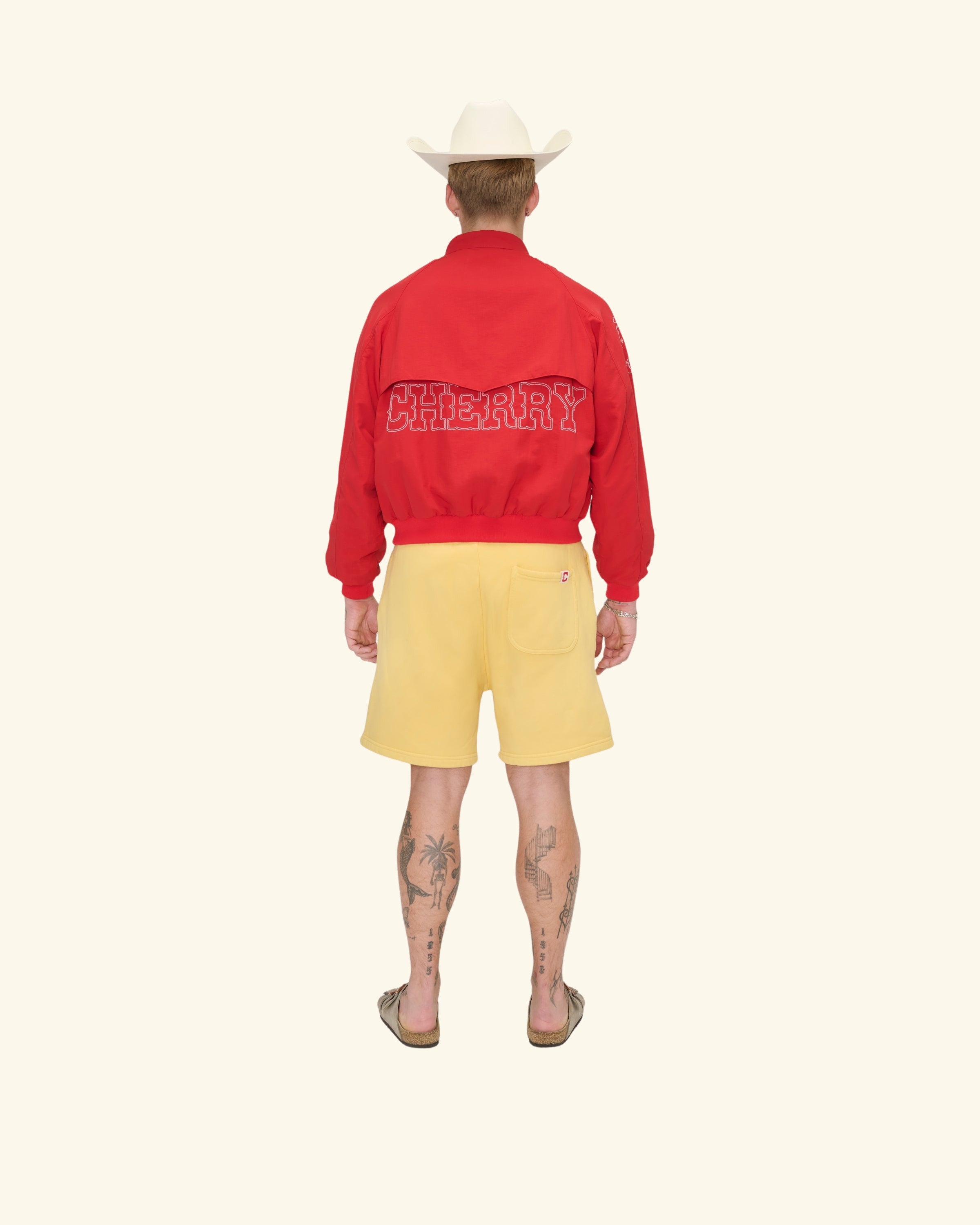 Nylon Championship Jacket (Red)