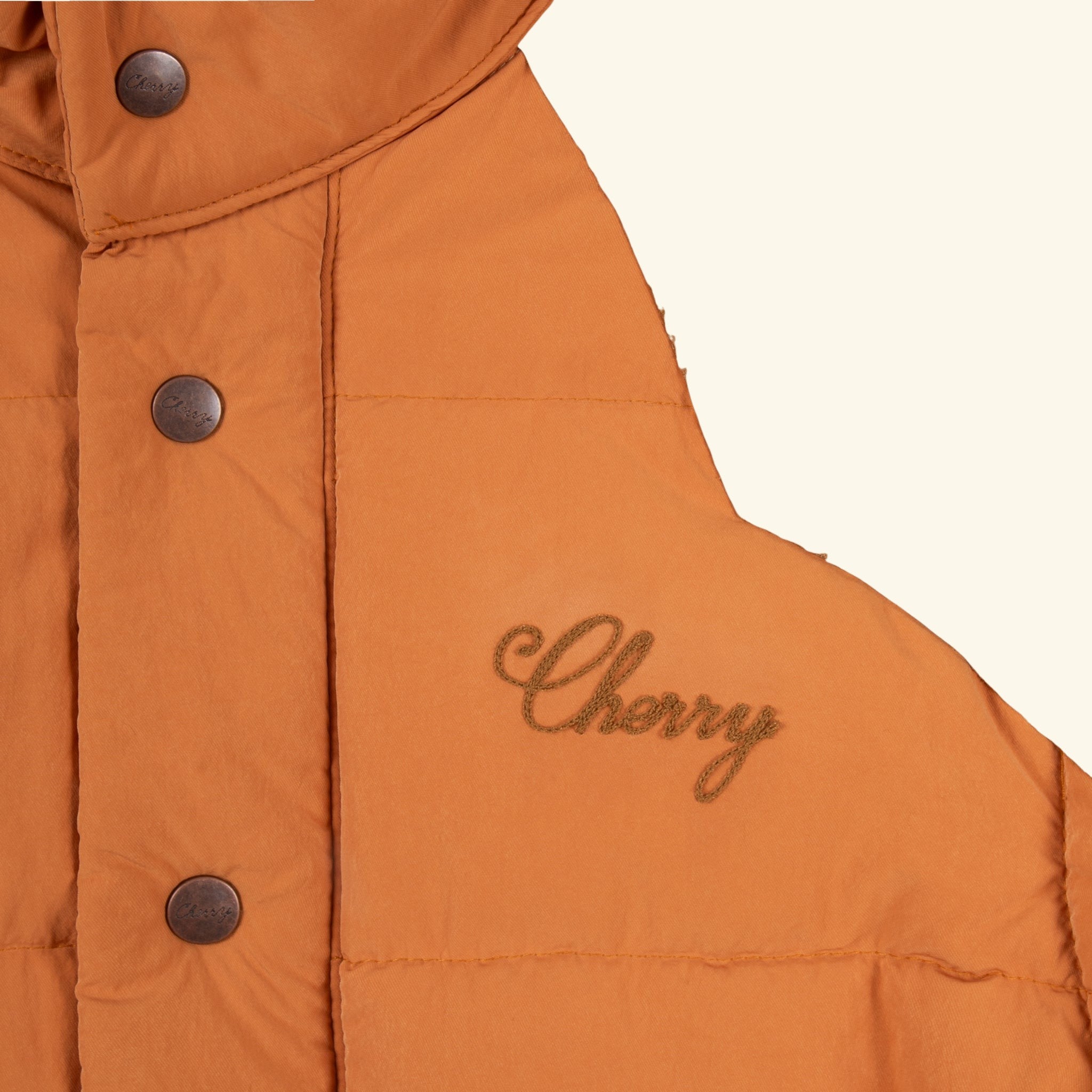 Mountain Puffer Jacket (Orange)