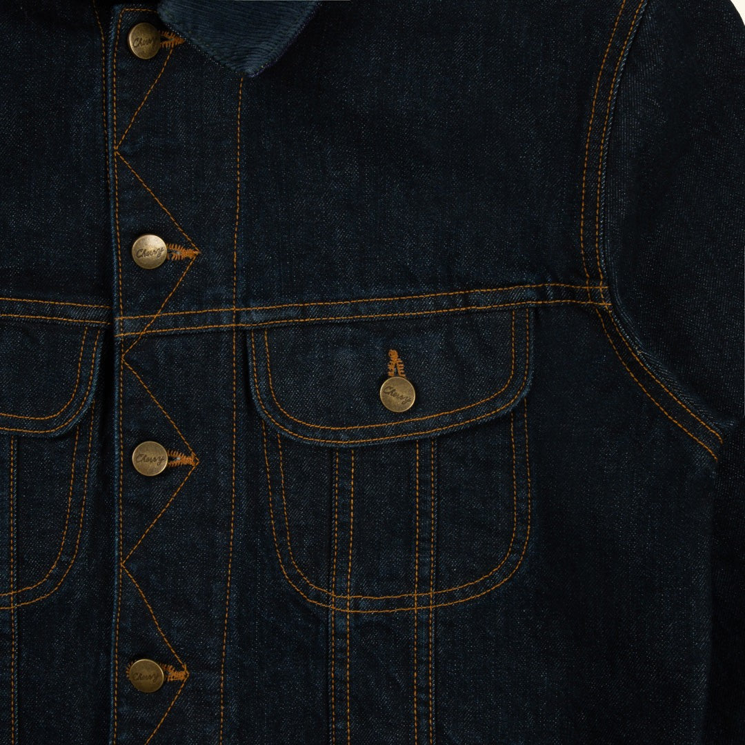 Studded Denim Trucker Jacket
