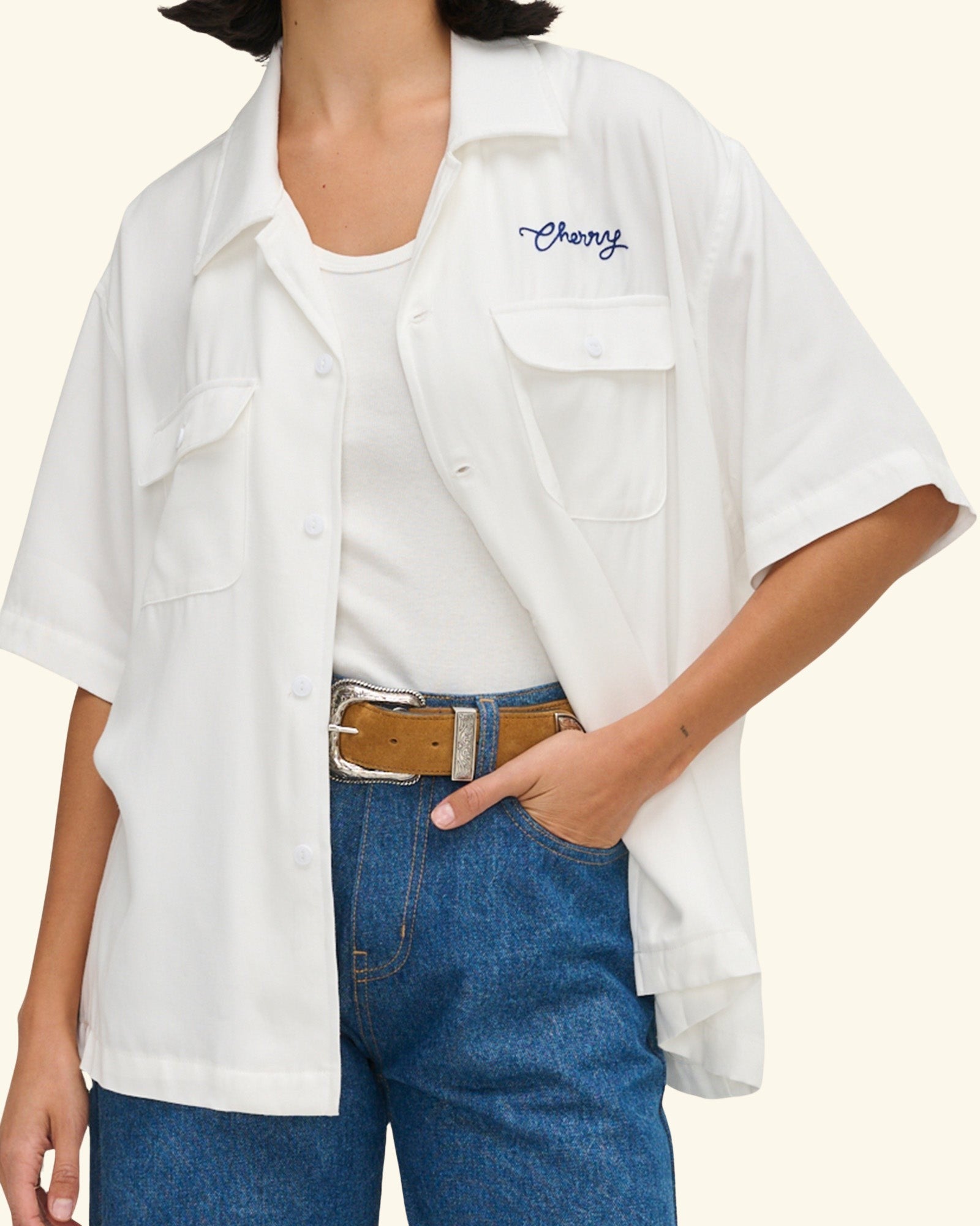 Red Bull Racing Mechanic Bowling Shirt