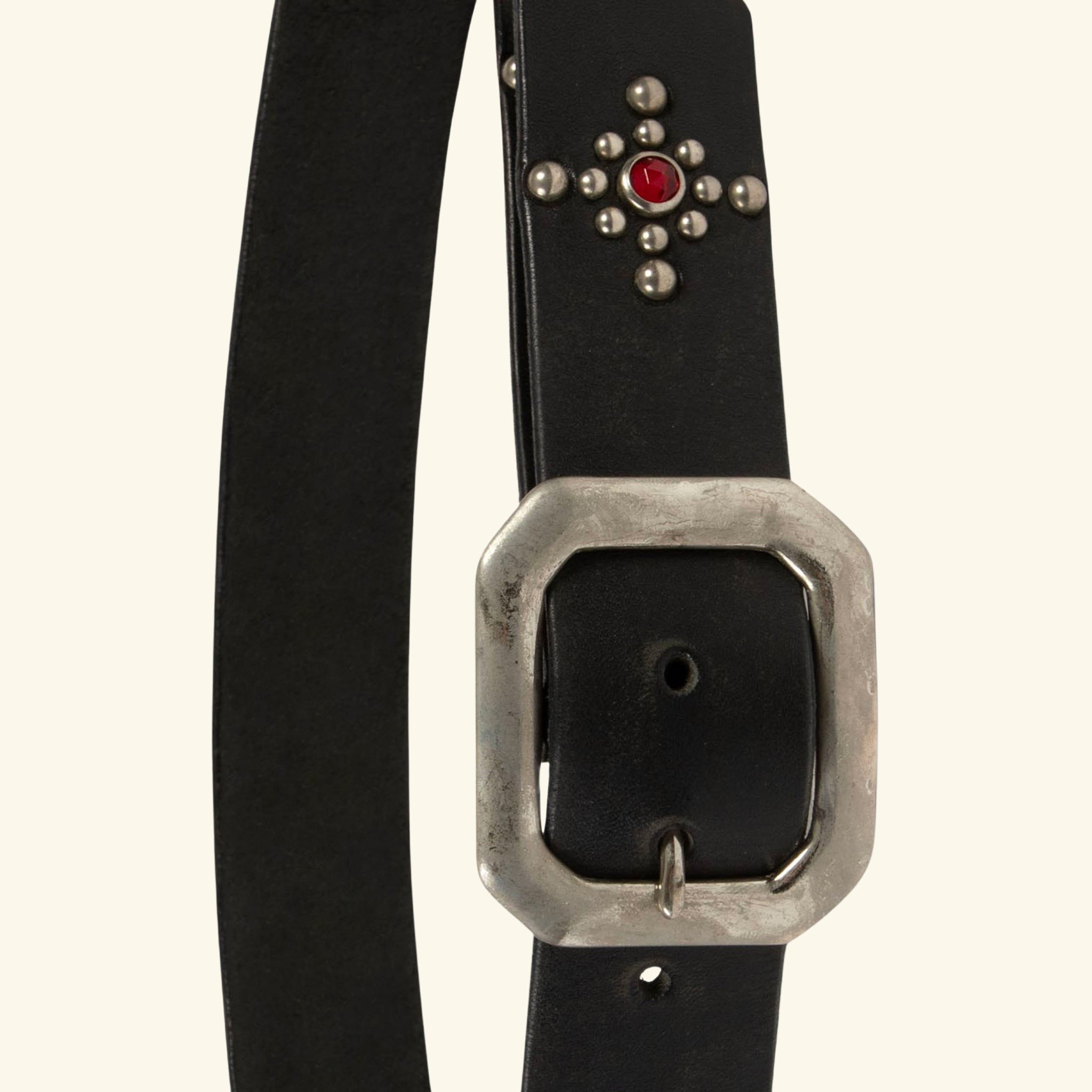 Santa Fe Studded Belt (Black)