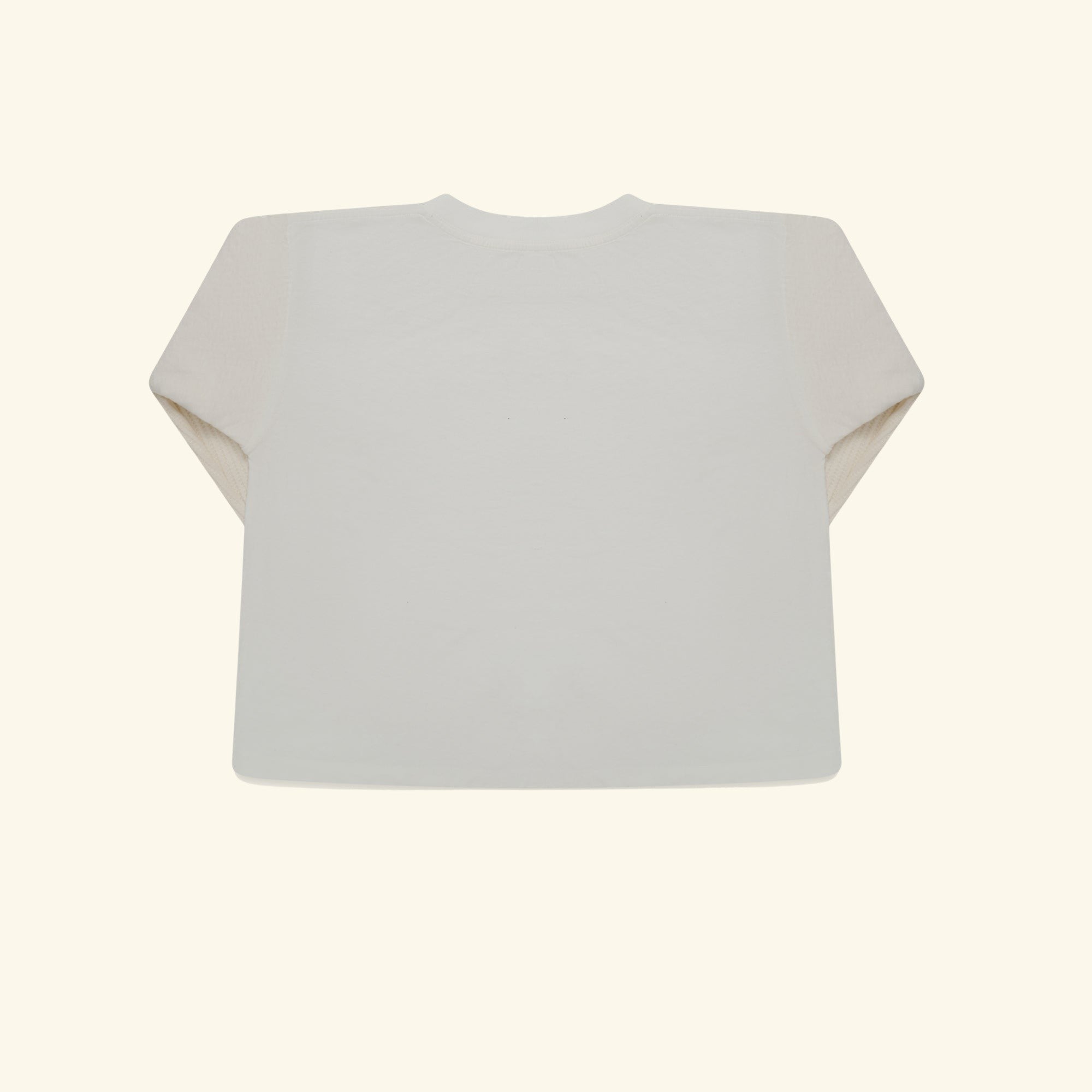 Women's Boxy Thermal Long Sleeve (Vintage White)