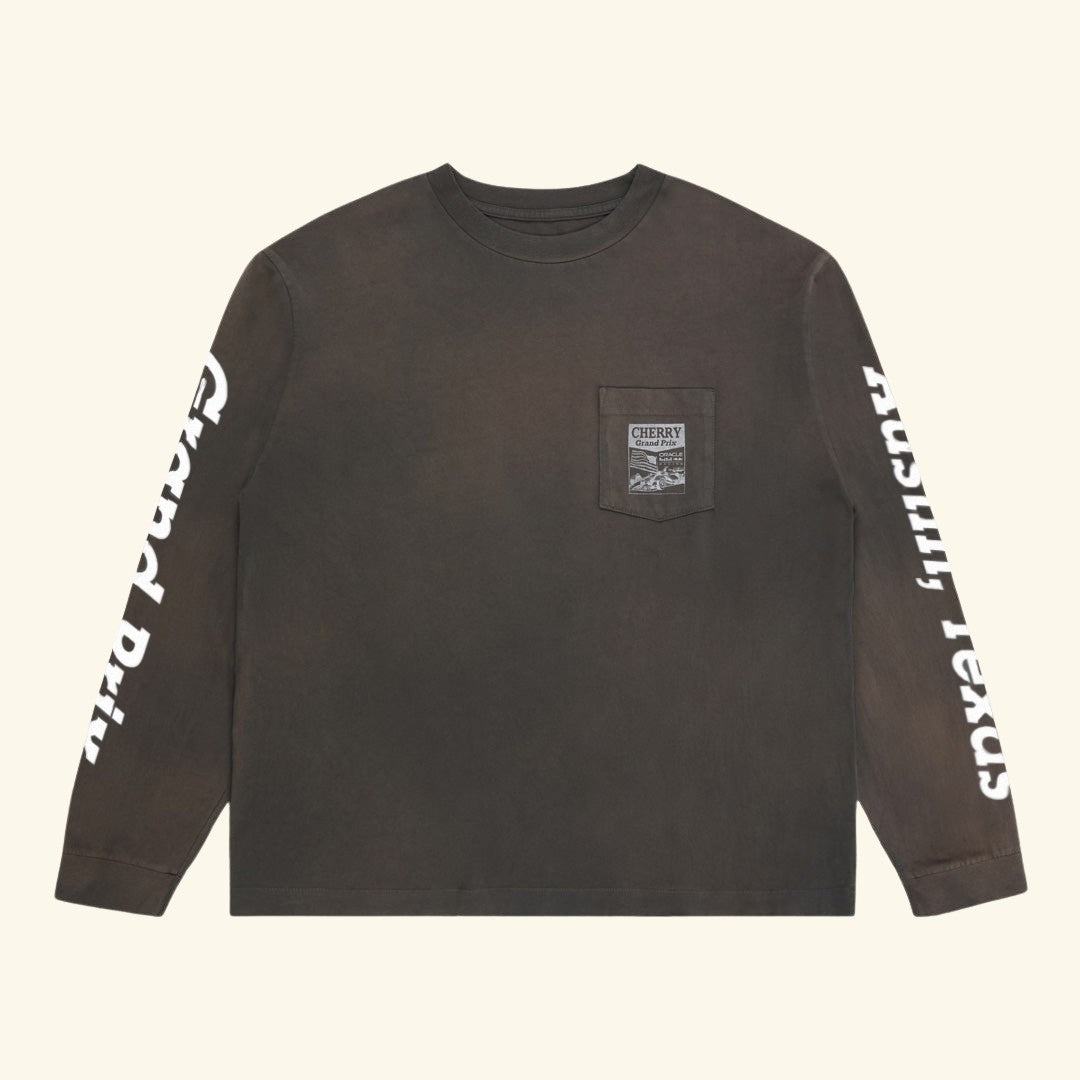 Red Bull Racing Long Sleeve Pocket T-Shirt