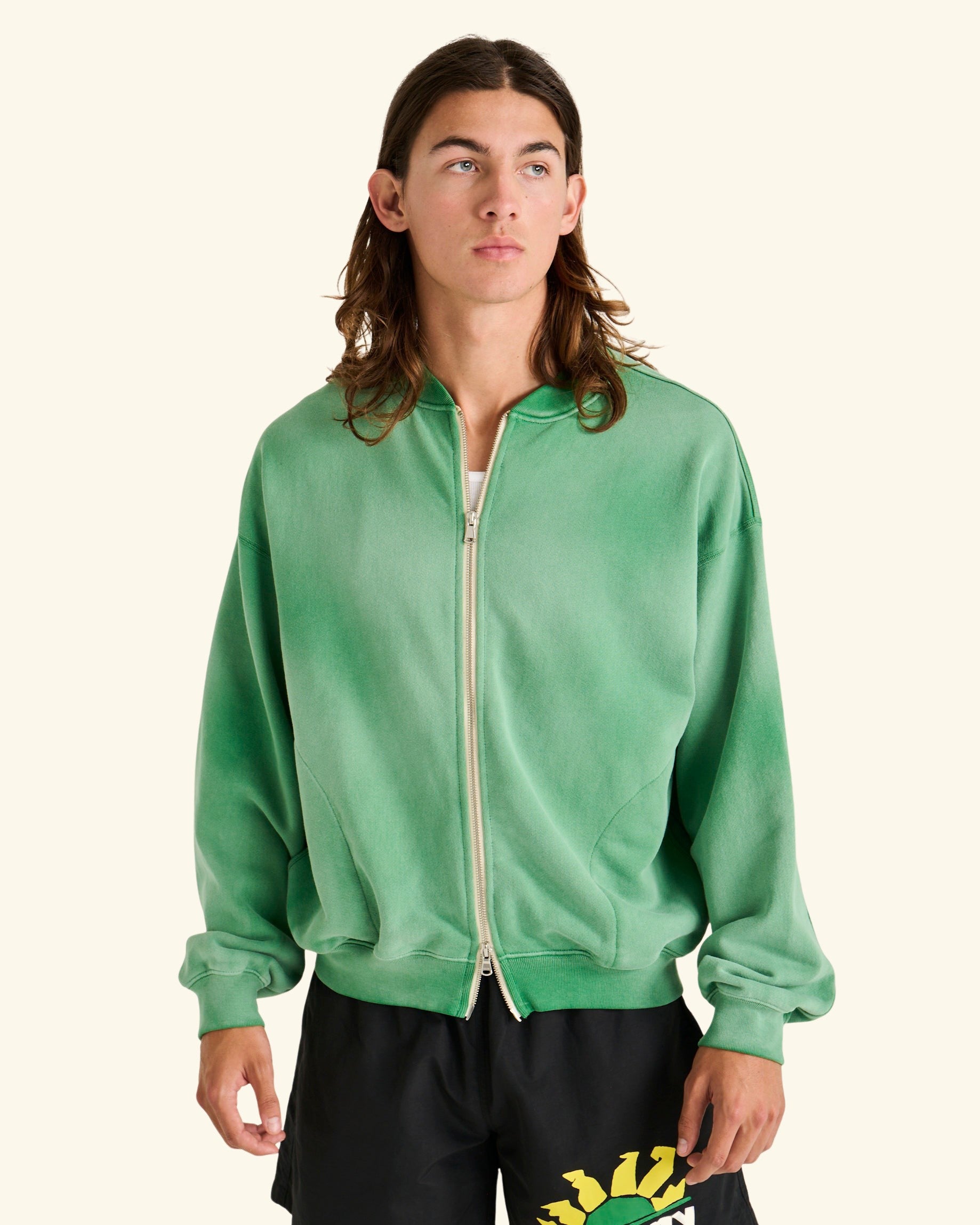 Five Star Zip Up Crewneck