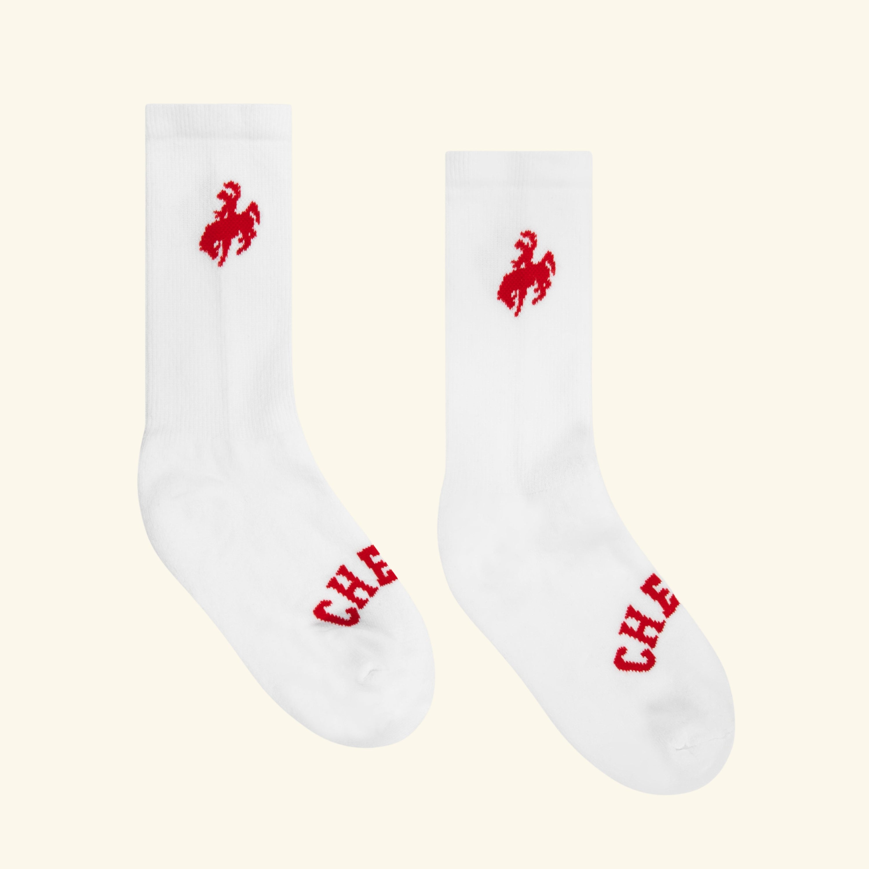 Rodeo Champ Socks (White)