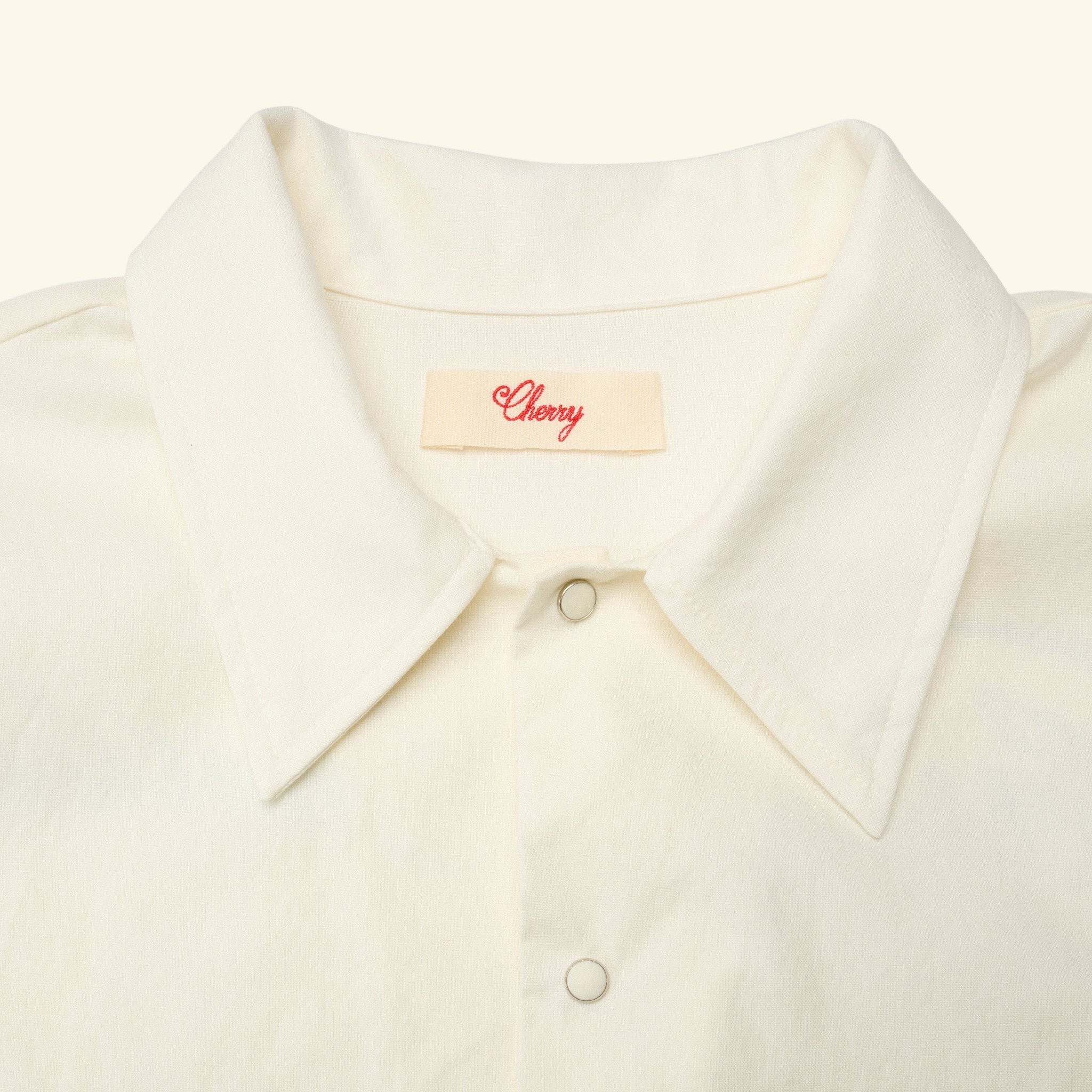 Western Twill Mechanic Shirt (White)