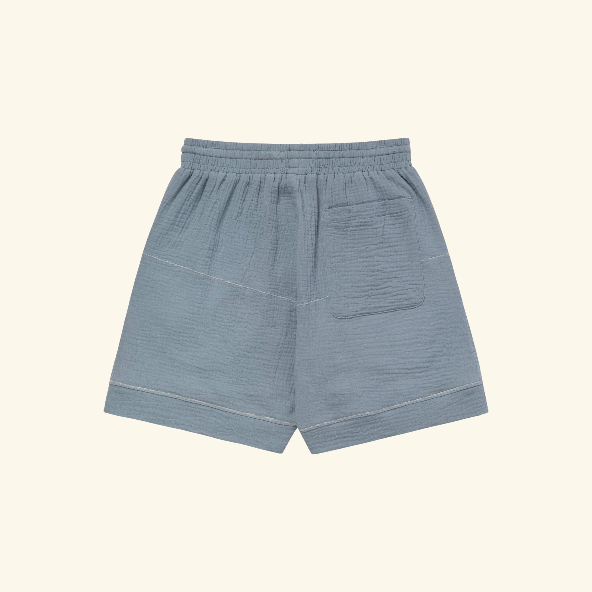 Embroidered Vacation Shorts (Pacific Blue) – CHERRY LA