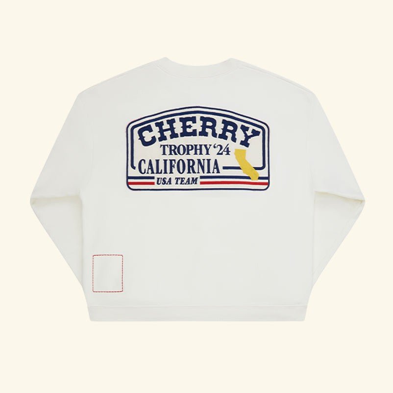 Trophy Henley Crewneck