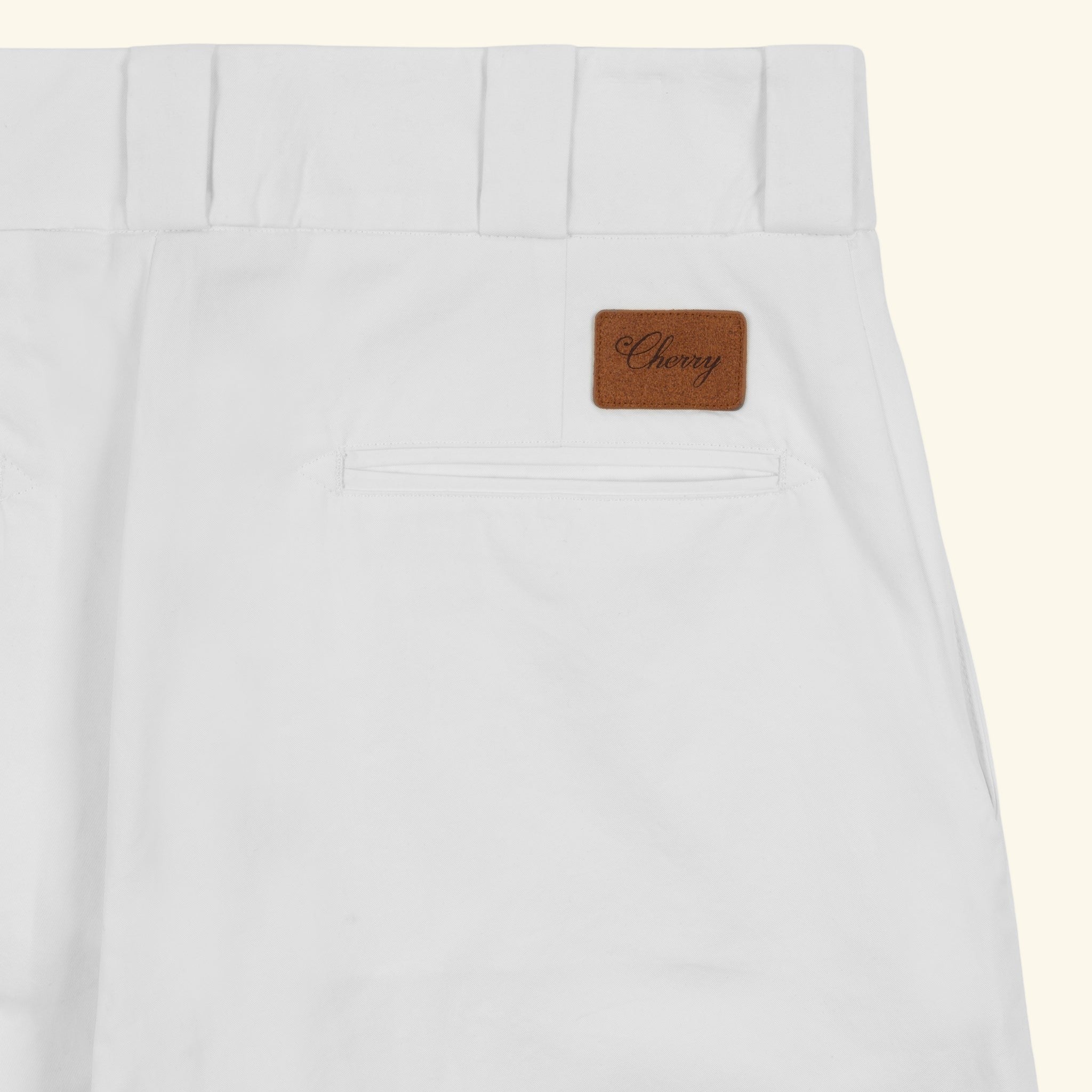 Western Chino Pants (White)