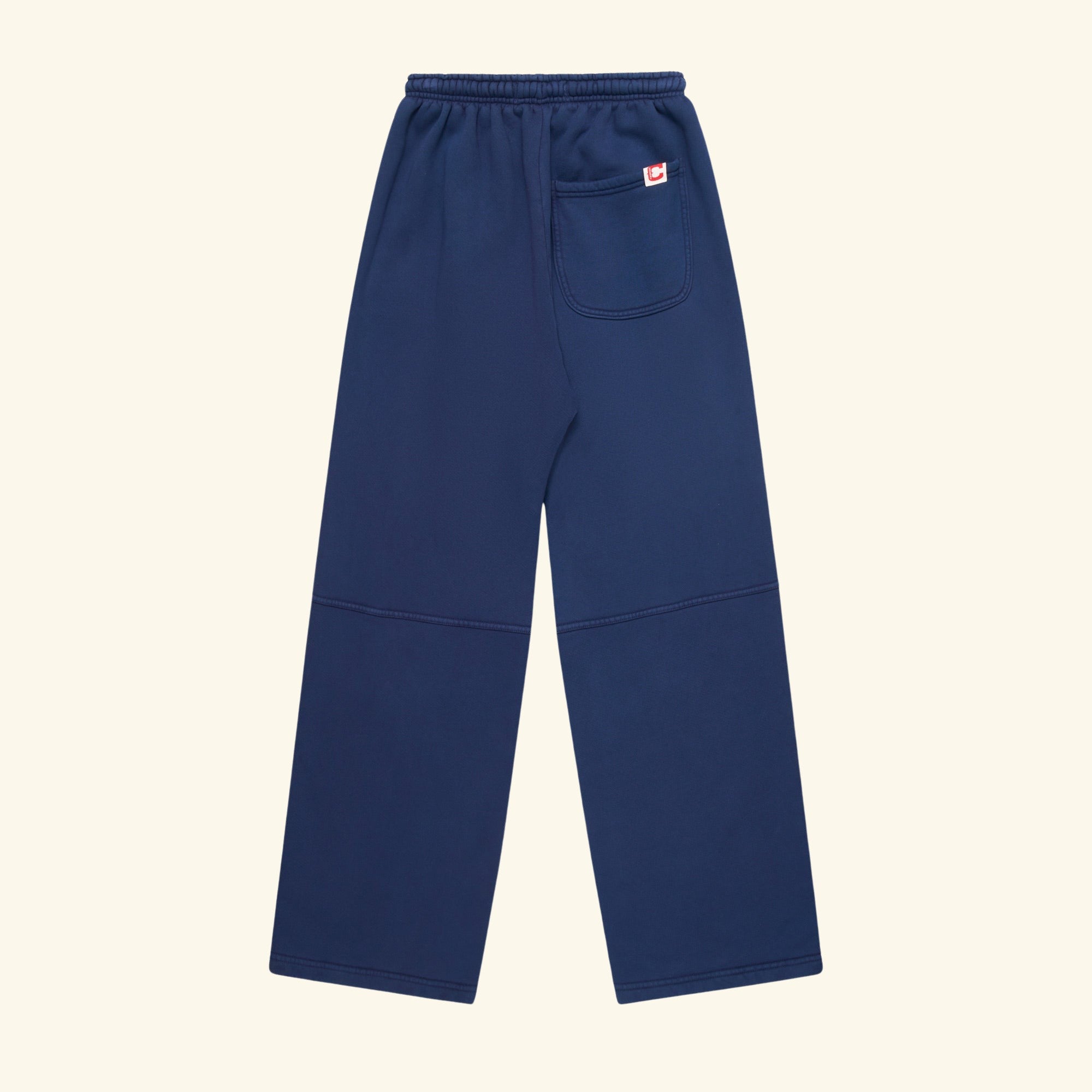 Embroidered Navajo Parachute Sweatpants (Navy)