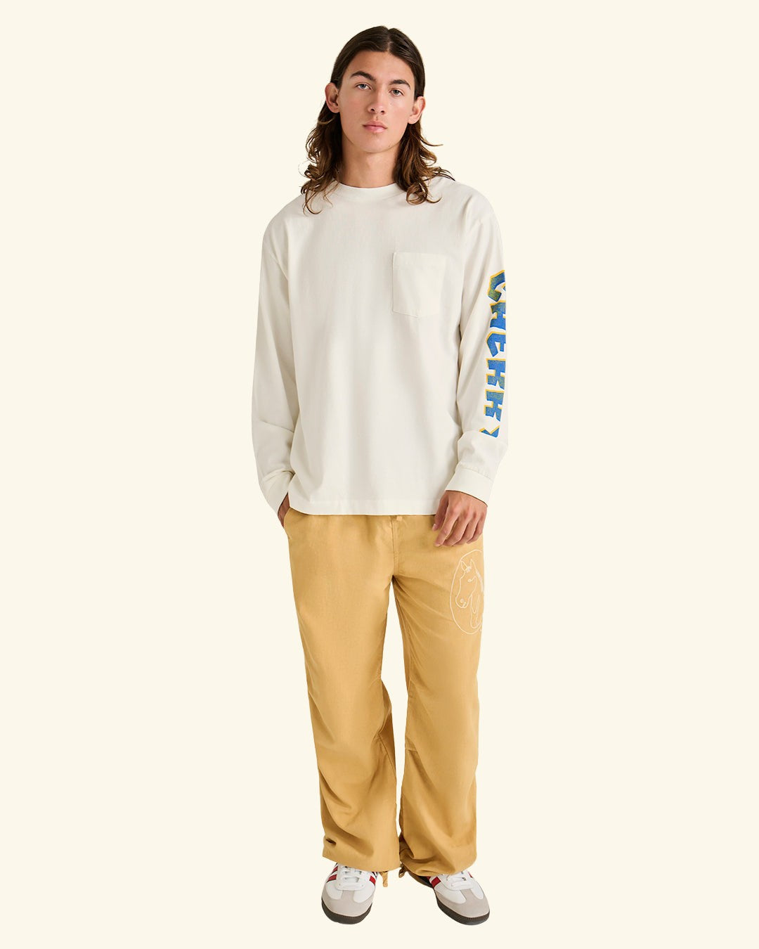 Sunset  Pocket Tee L/S