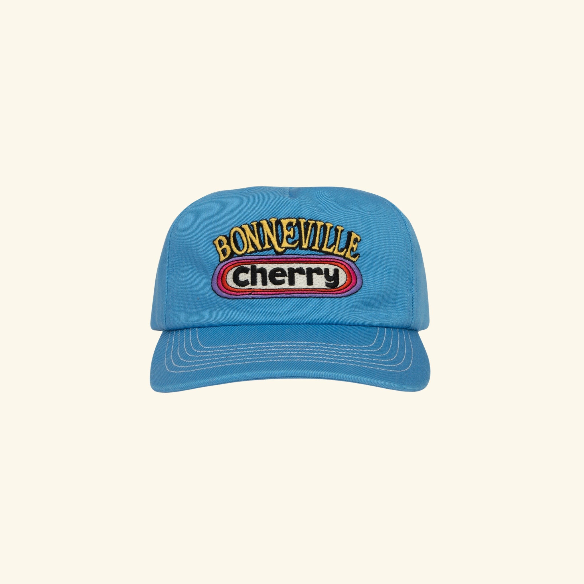 Bonneville Contrast 5 Panel Hat (Blue)