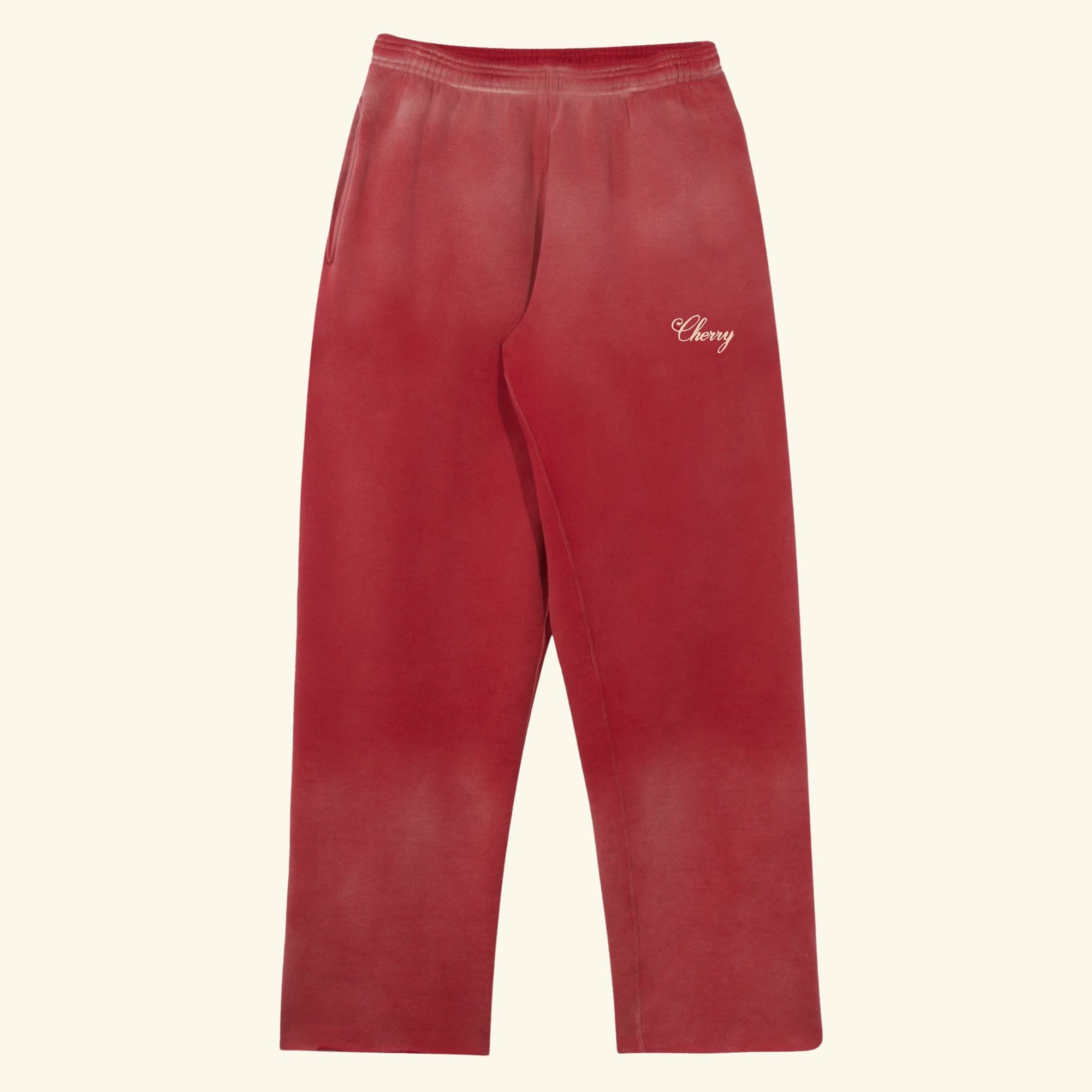 American Classic Raw Sweatpants (Cardinal)