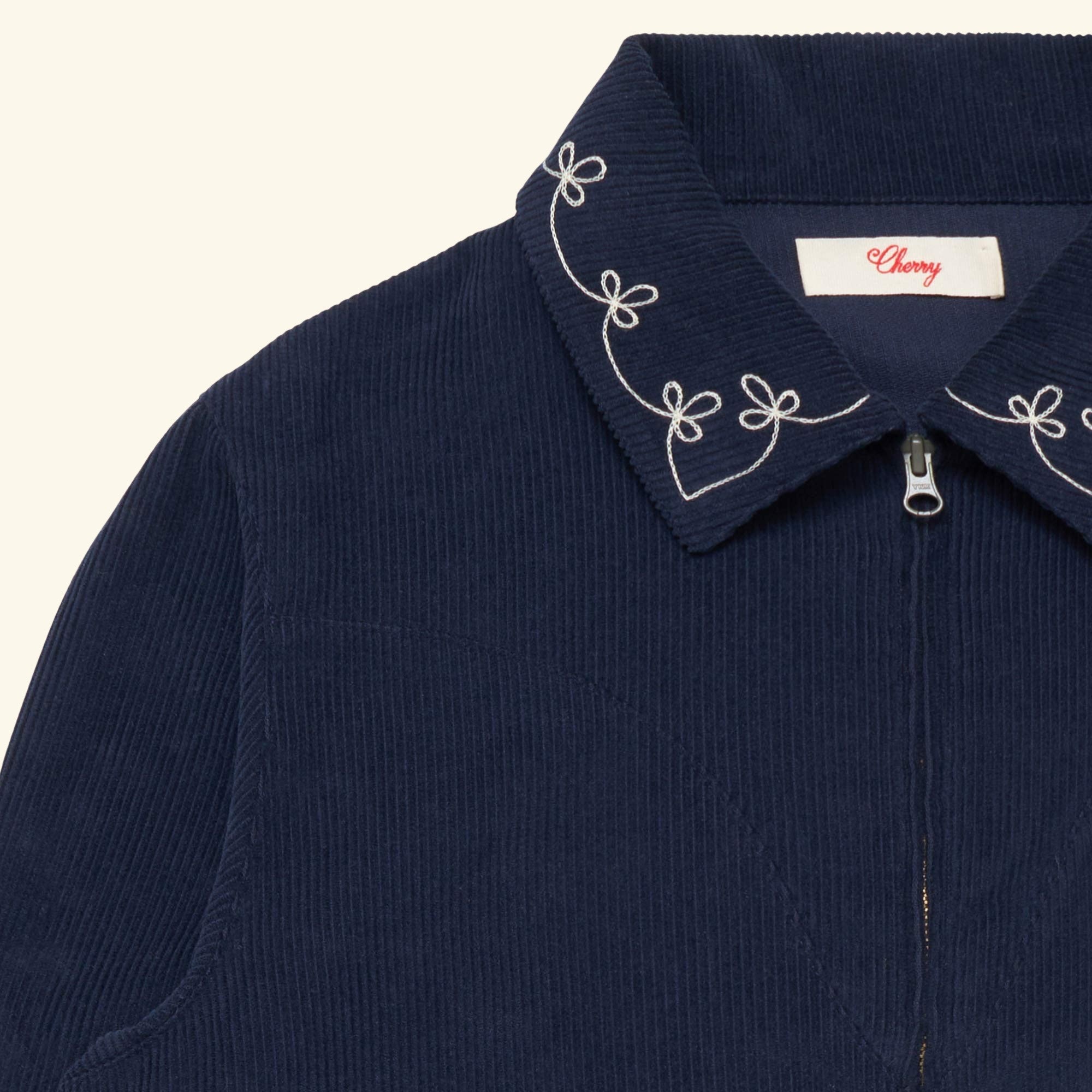 Corduroy Charro Jacket (Navy)