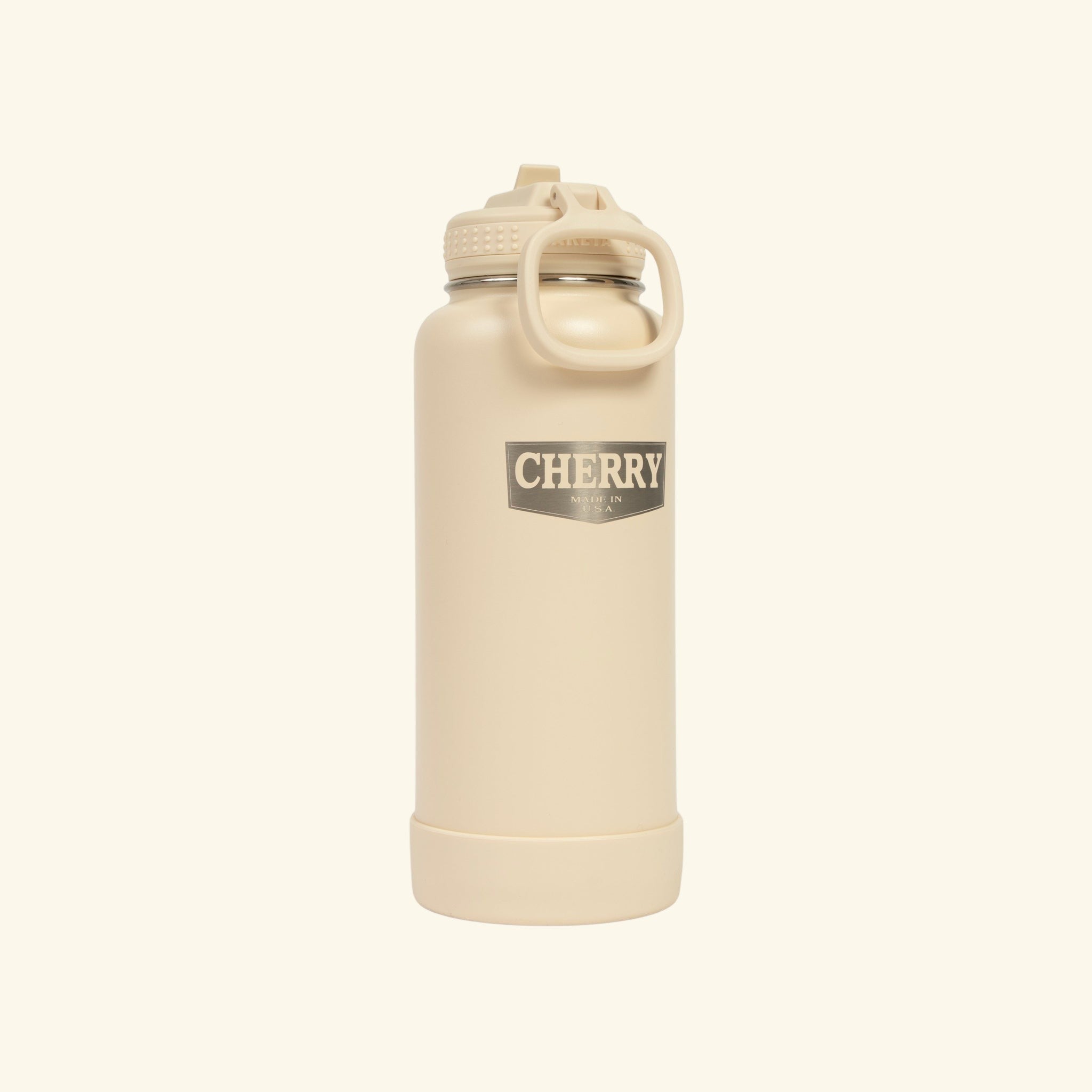 Cherry x Takeya 32oz Water Bottle (Oat Milk)