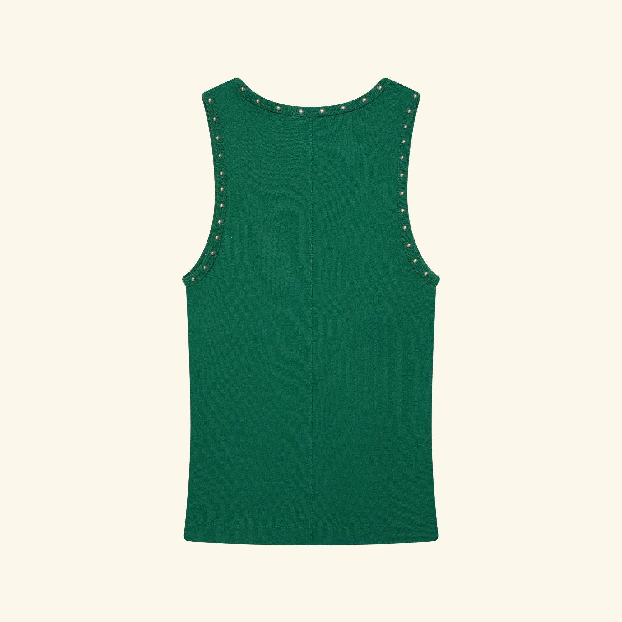 Women's Studded Tank Top (Kelly Green)