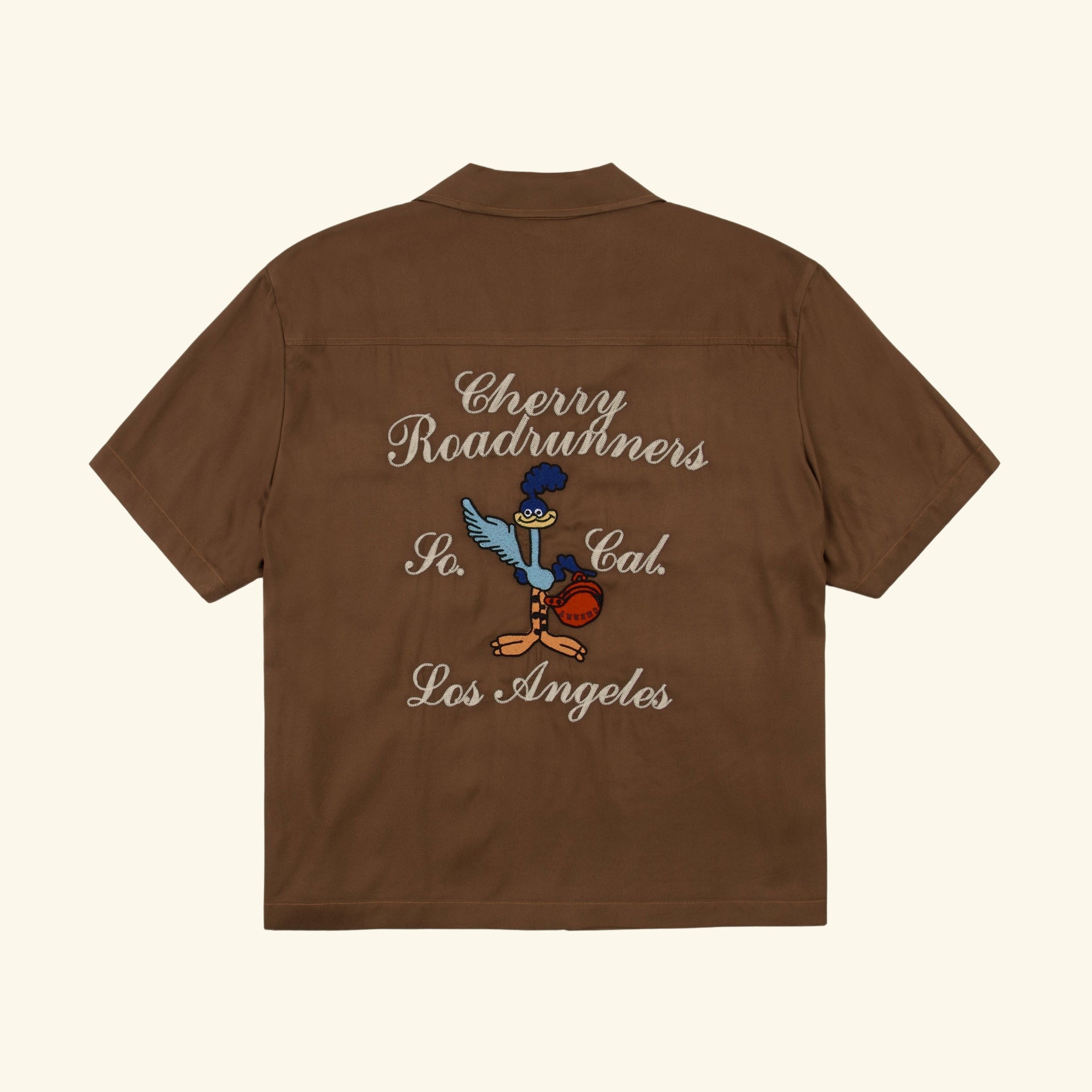 Roadrunner Bowling Shirt (Nutmeg)