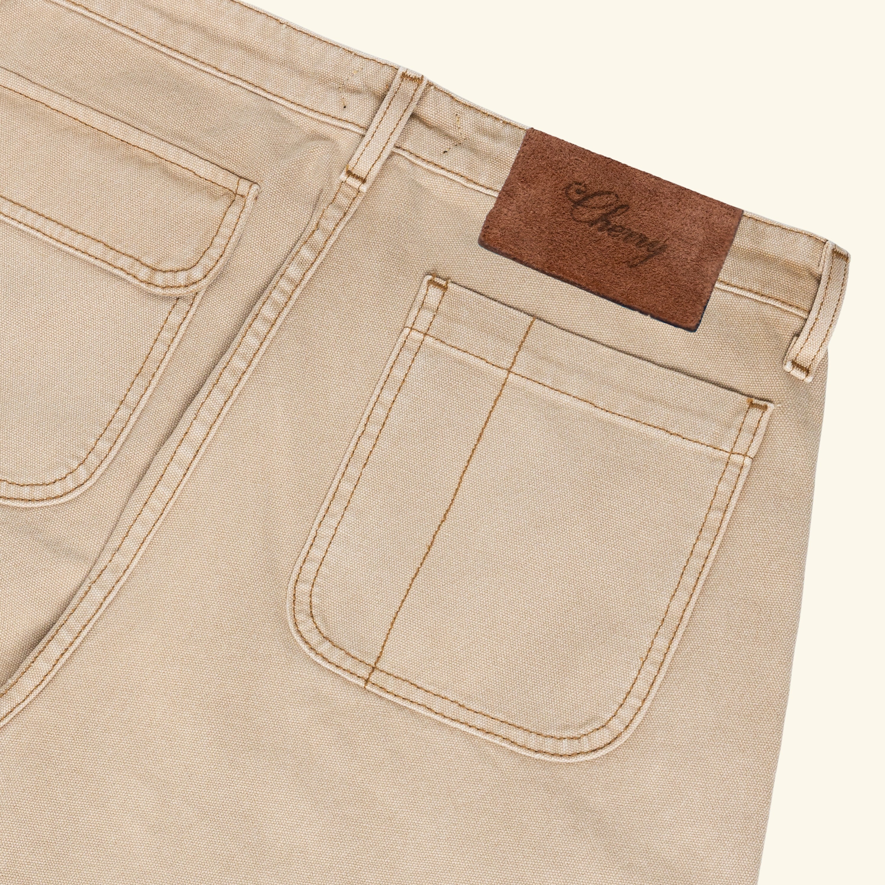 Canvas Mechanic Pants (Sand)