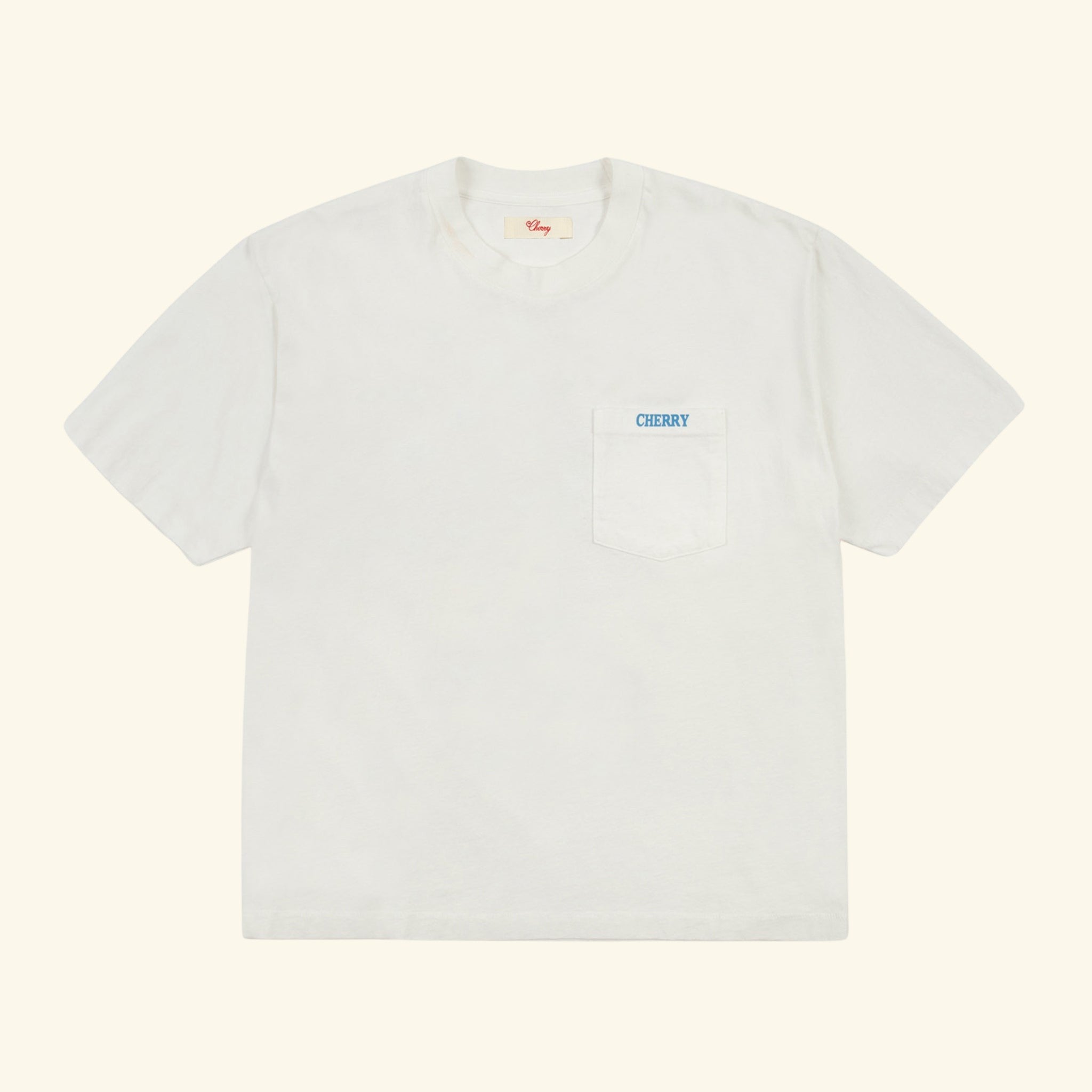 Where The West Begins Classic Pocket Tee (Vintage White)