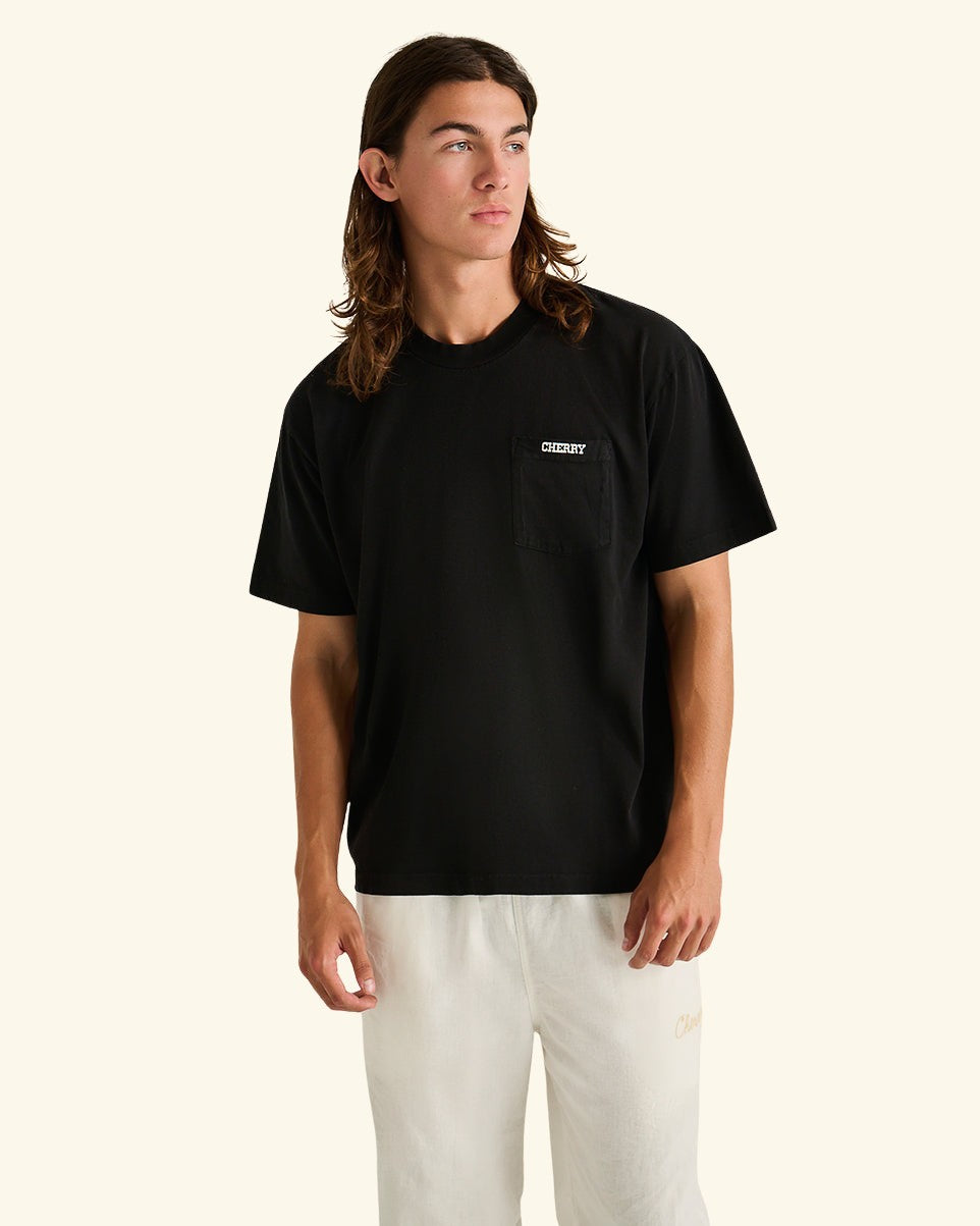 Another Day In Paradise Pocket Tee