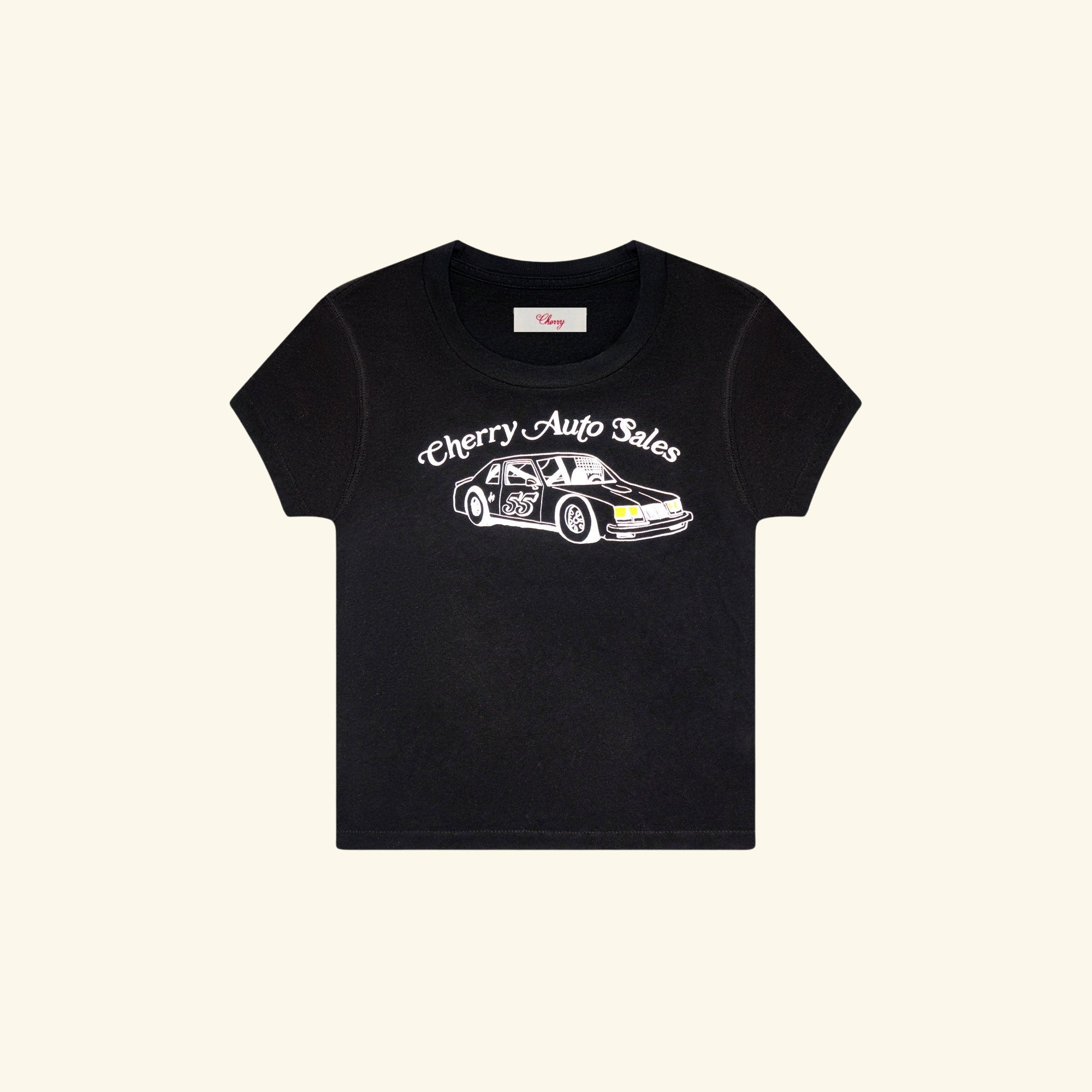 Women's Auto Baby Tee (Black)
