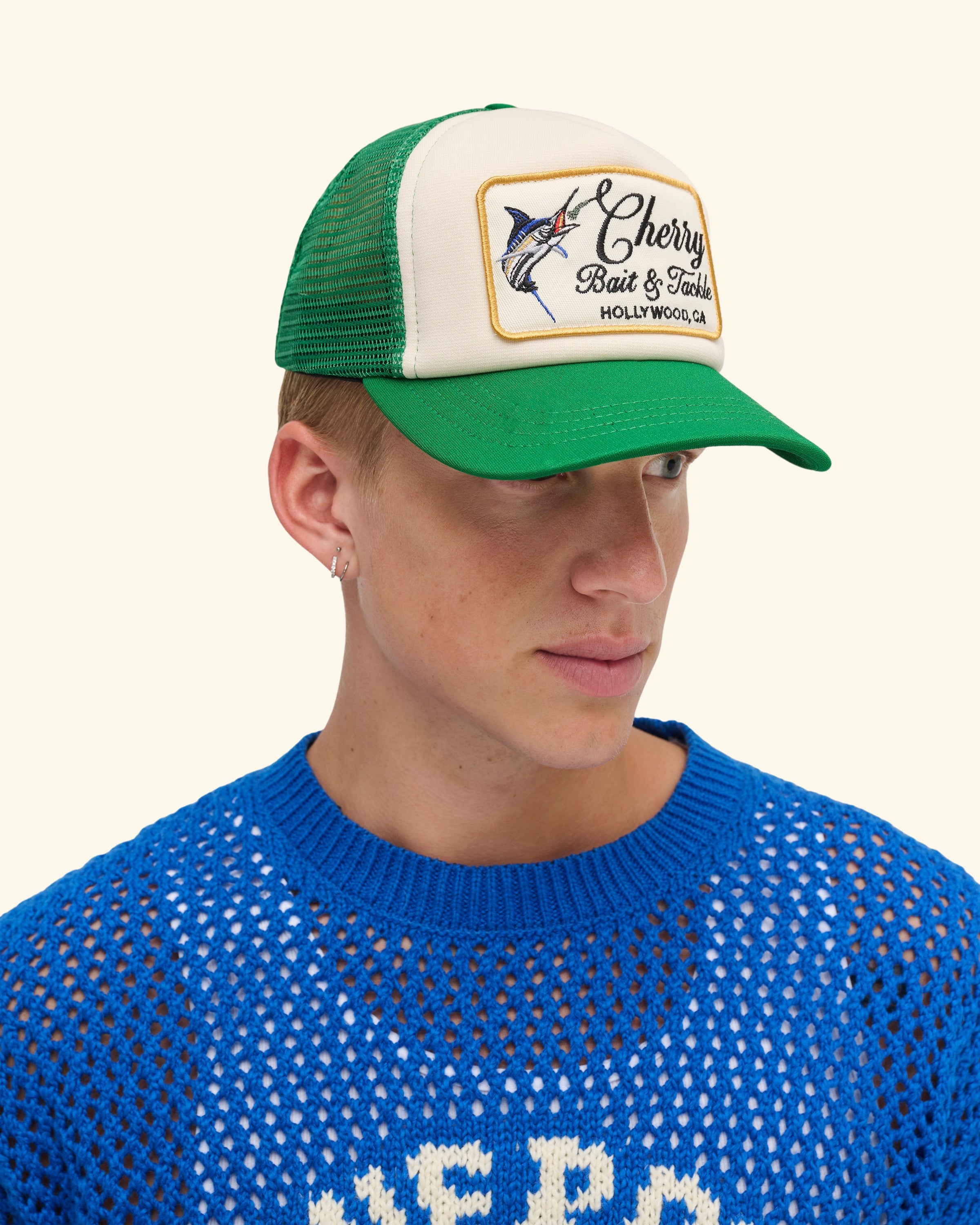 Marlin Foam Trucker Hat (Kelly Green) – CHERRY LA