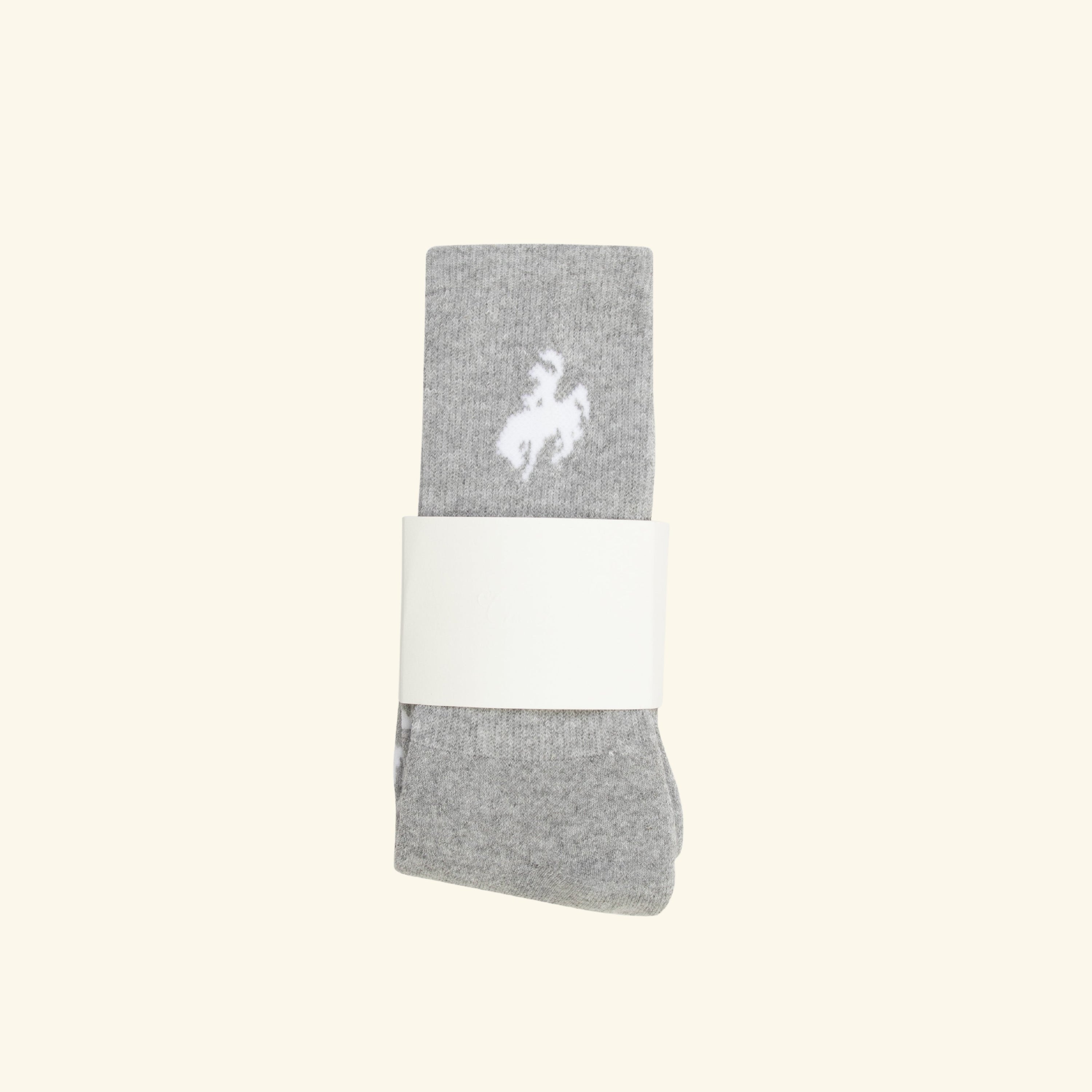 Rodeo Champ Socks (Heather Grey)